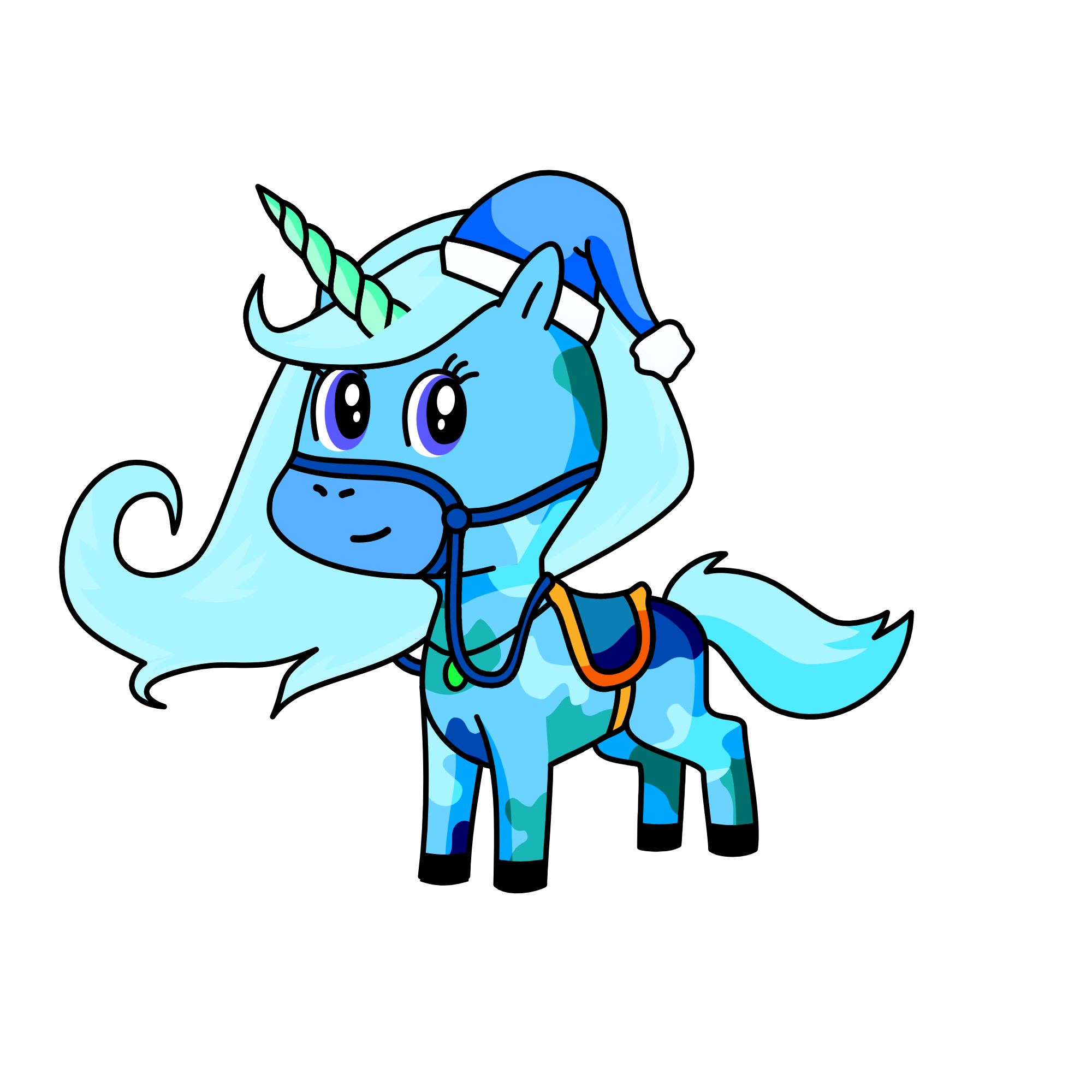 Icy, the unicorn