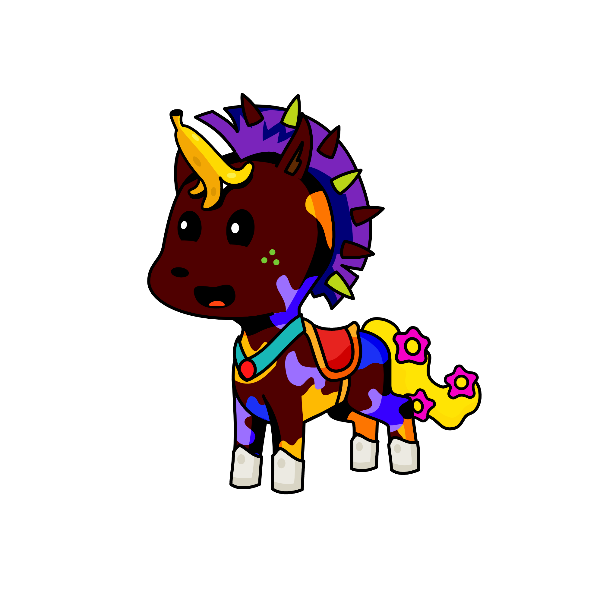 trash, the unicorn
