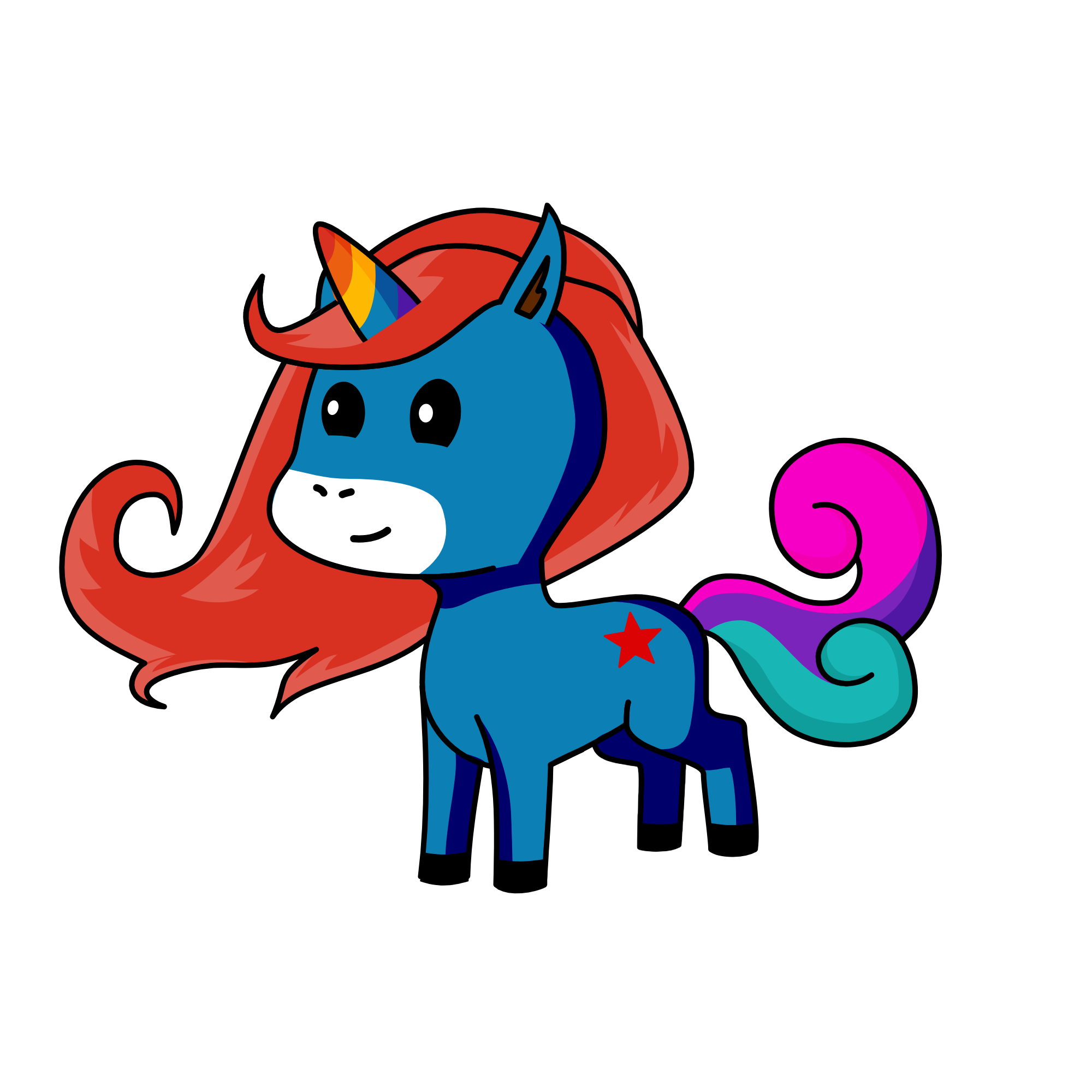 period, the unicorn