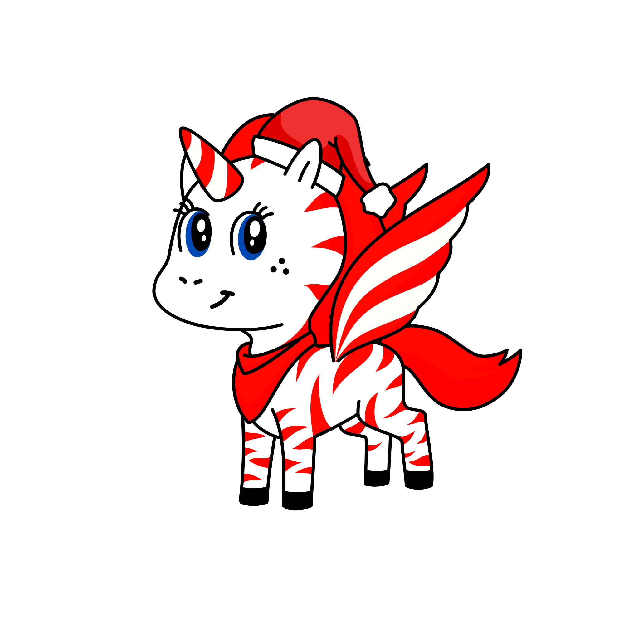 Peppermint, the unicorn