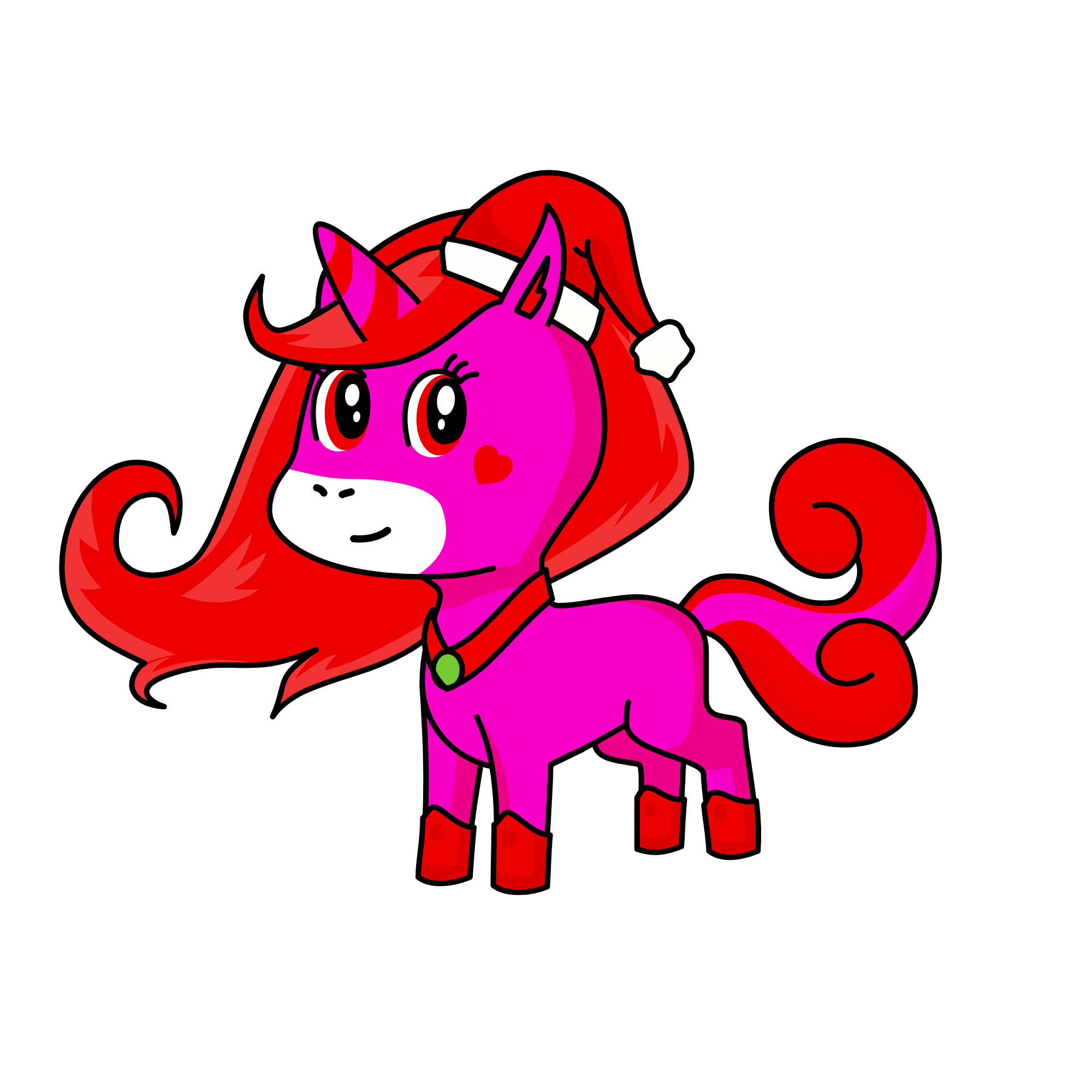 winter, the unicorn