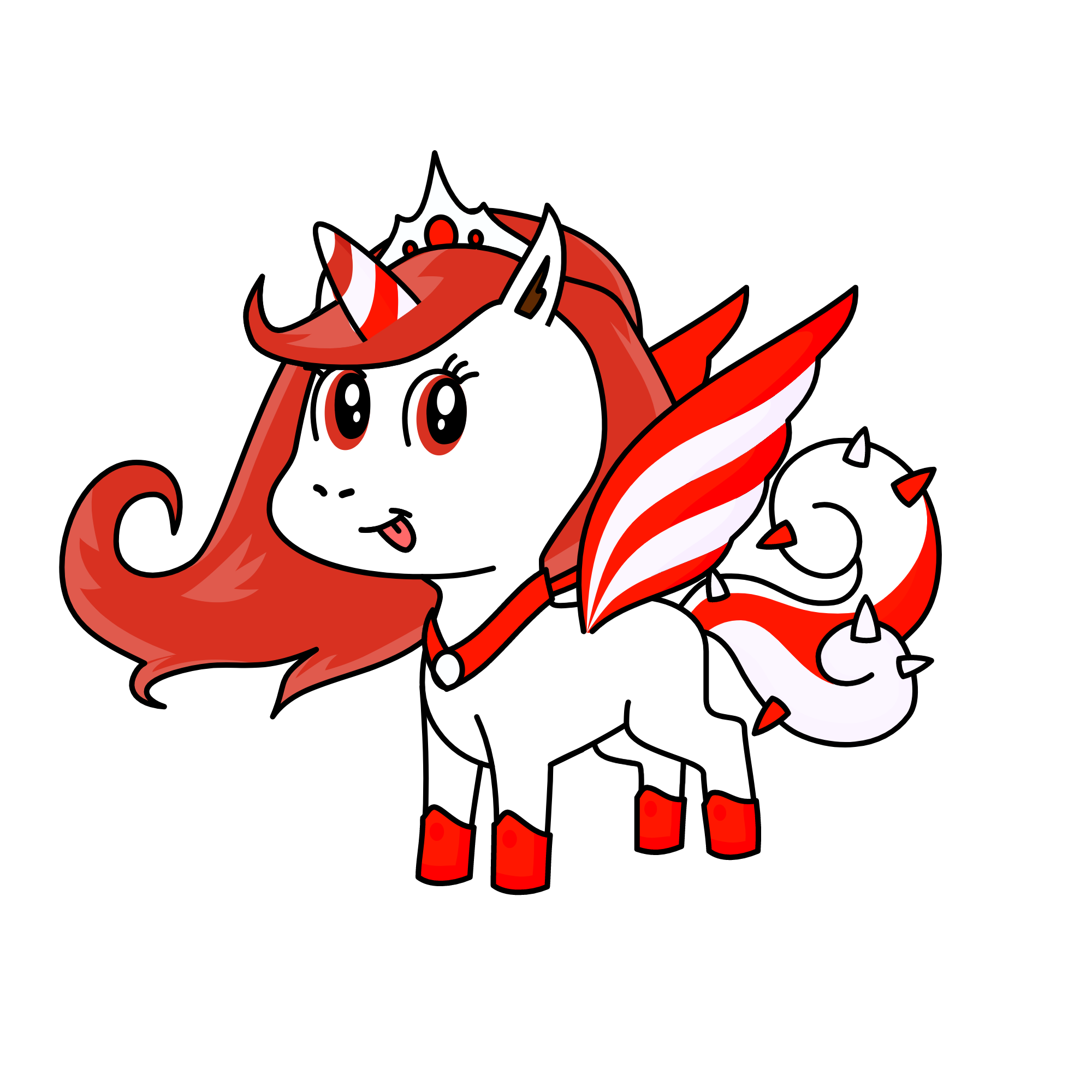 Queen Peppermint, the unicorn