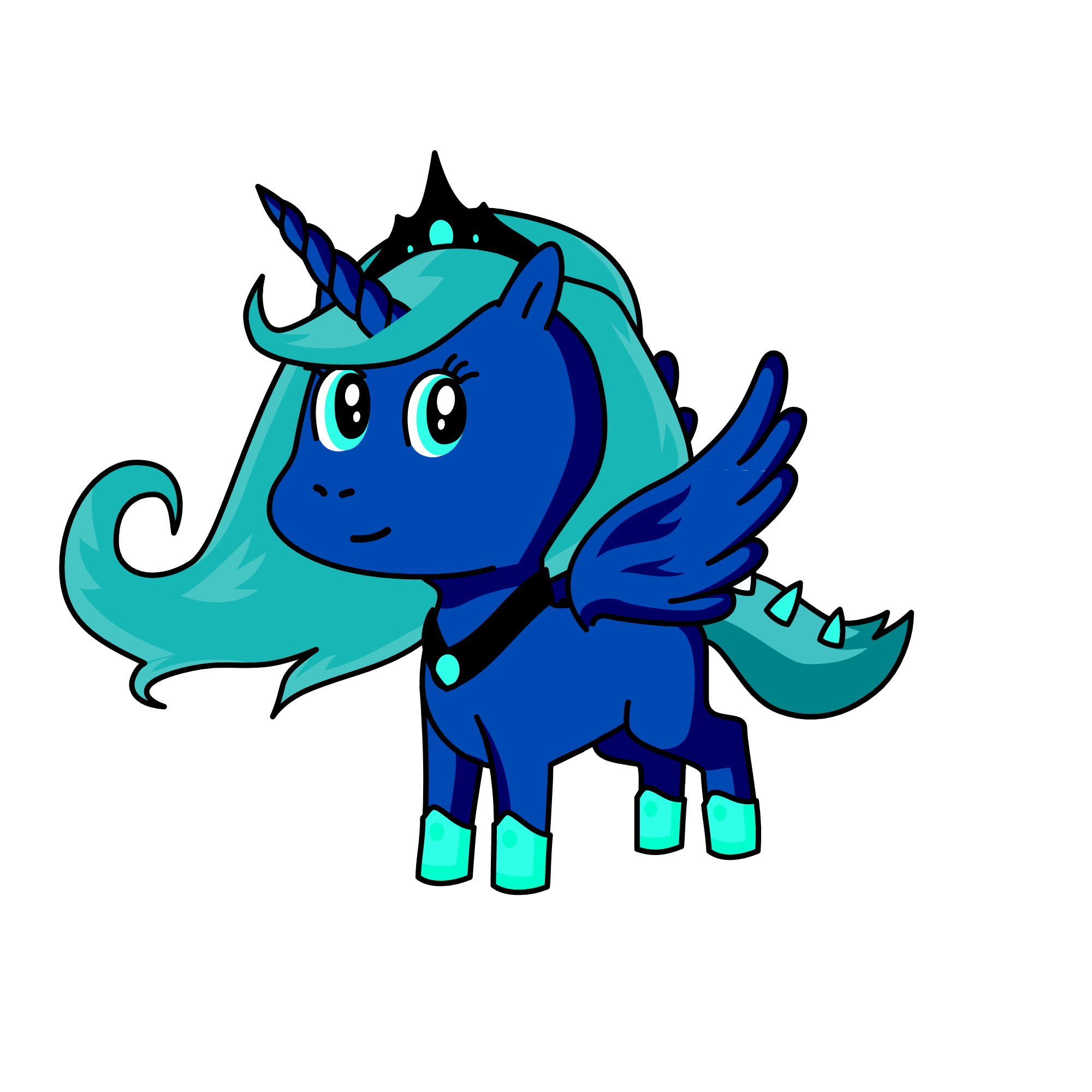 Queen Cosmo, the unicorn