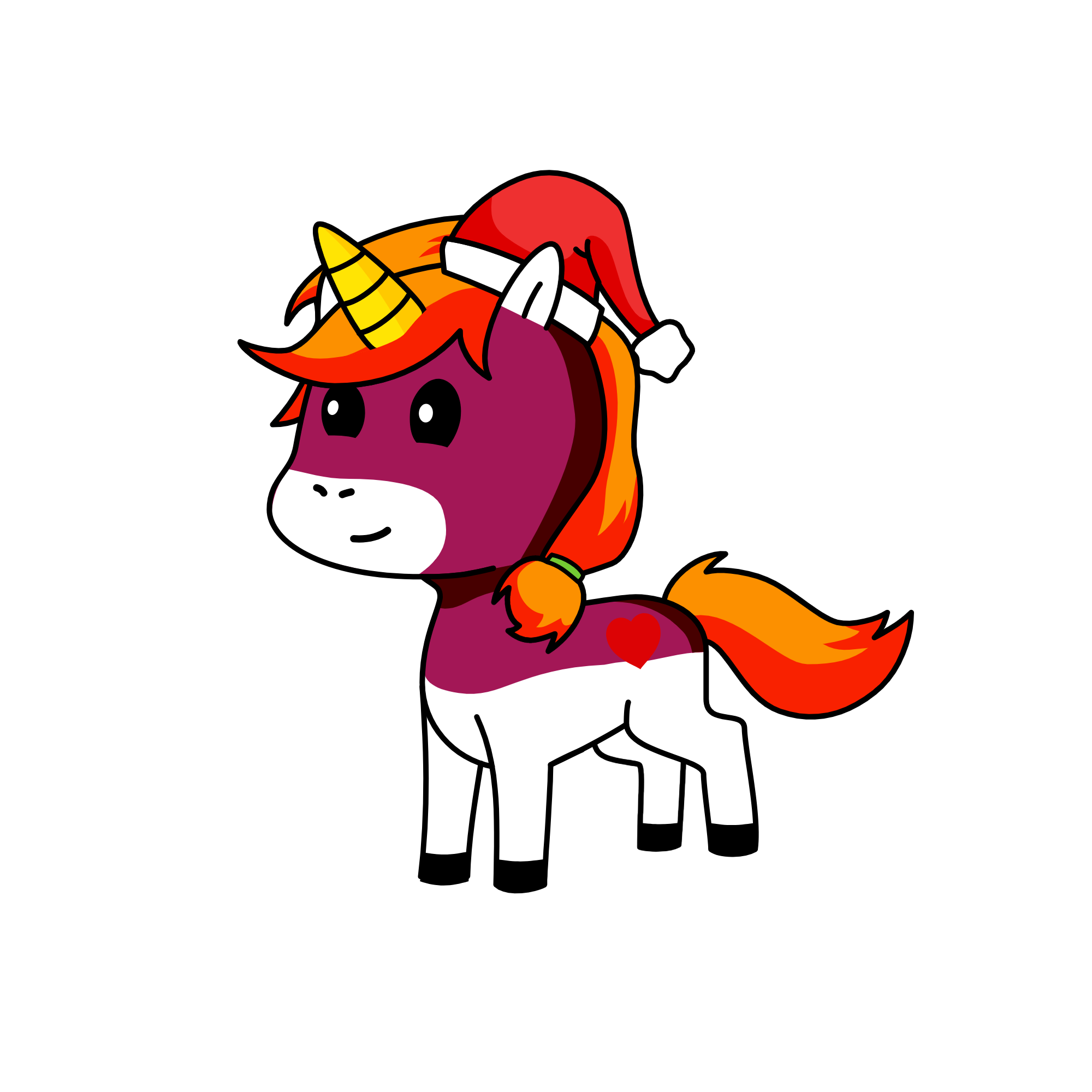 Kaley, the unicorn