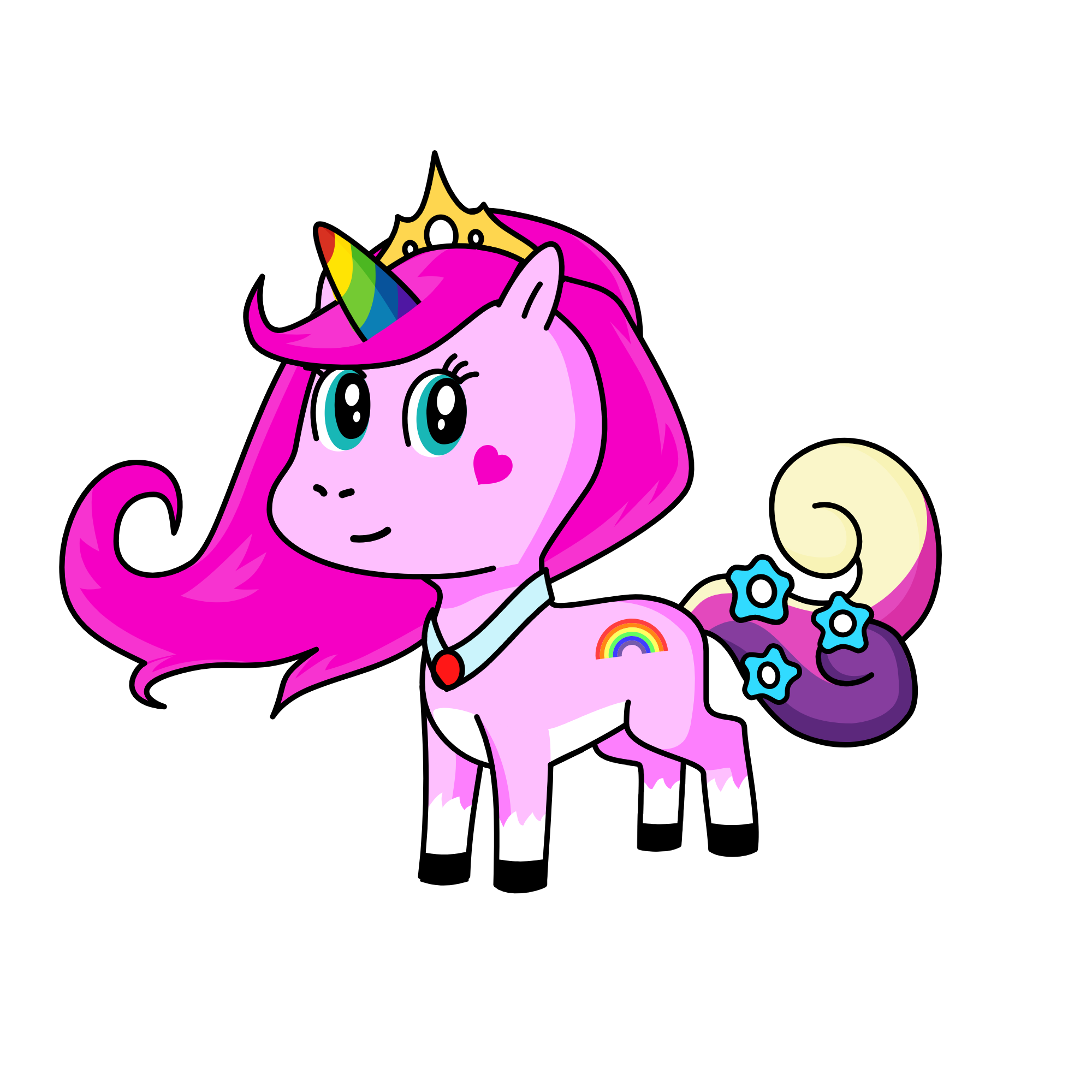 Alyssa@edarwds, the unicorn
