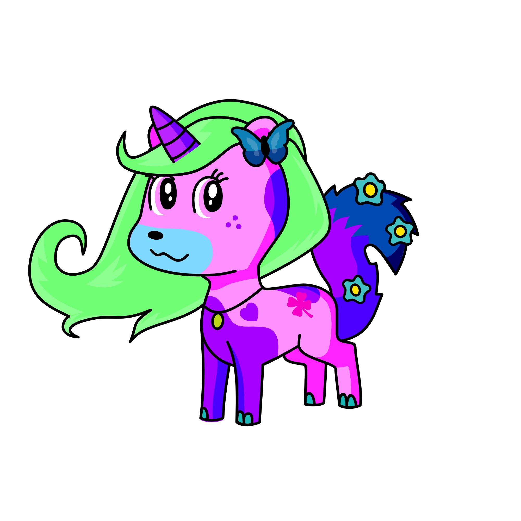 Milly, the unicorn