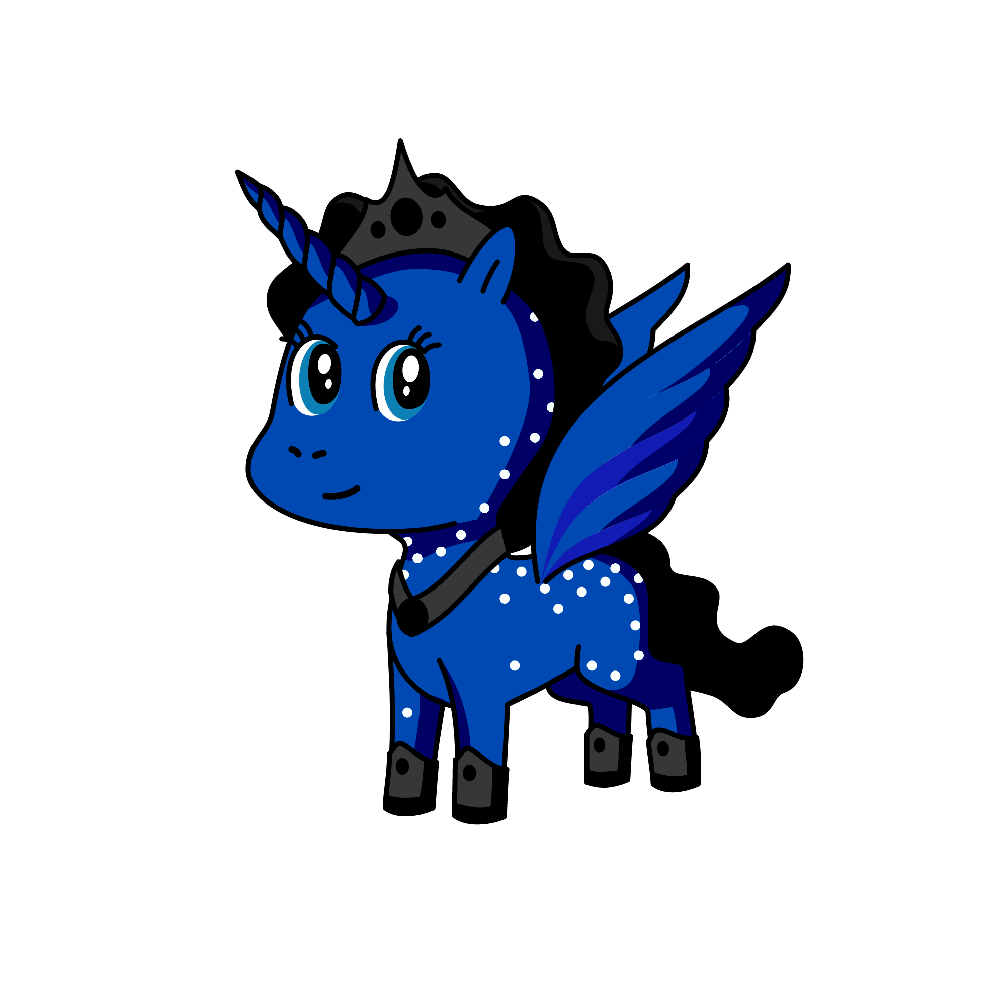 King, the unicorn