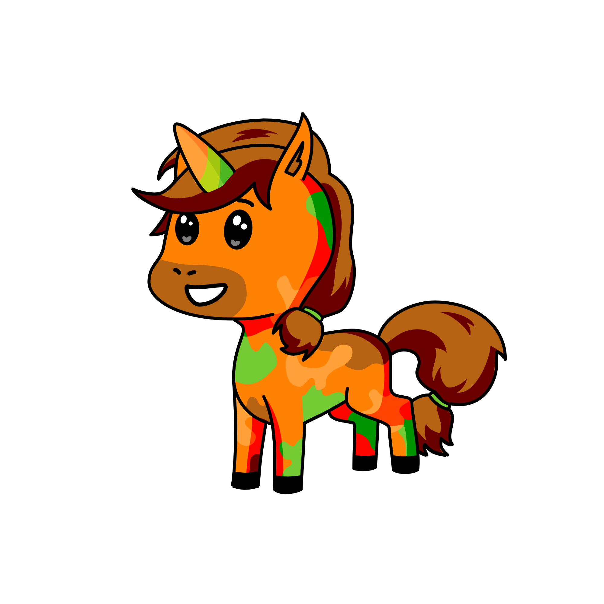 Carrot, the unicorn