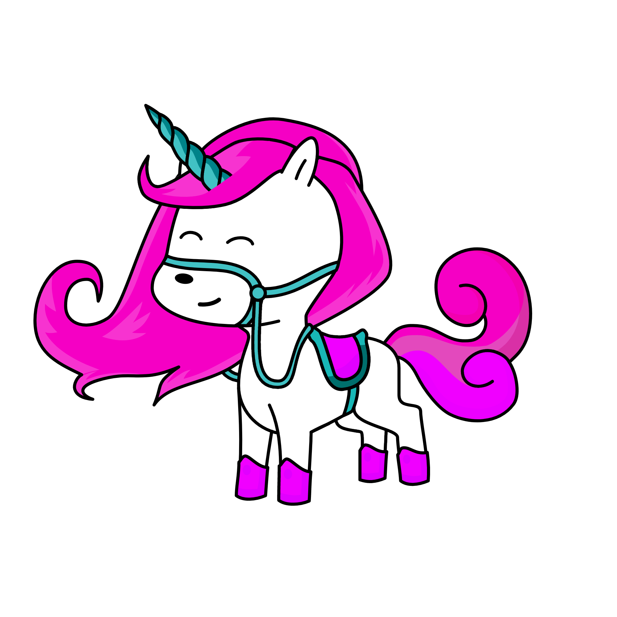 pinkeli, the unicorn