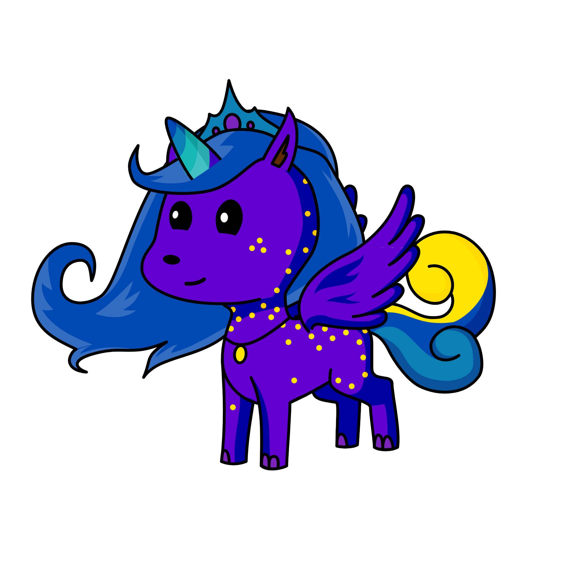 Minnight, the unicorn