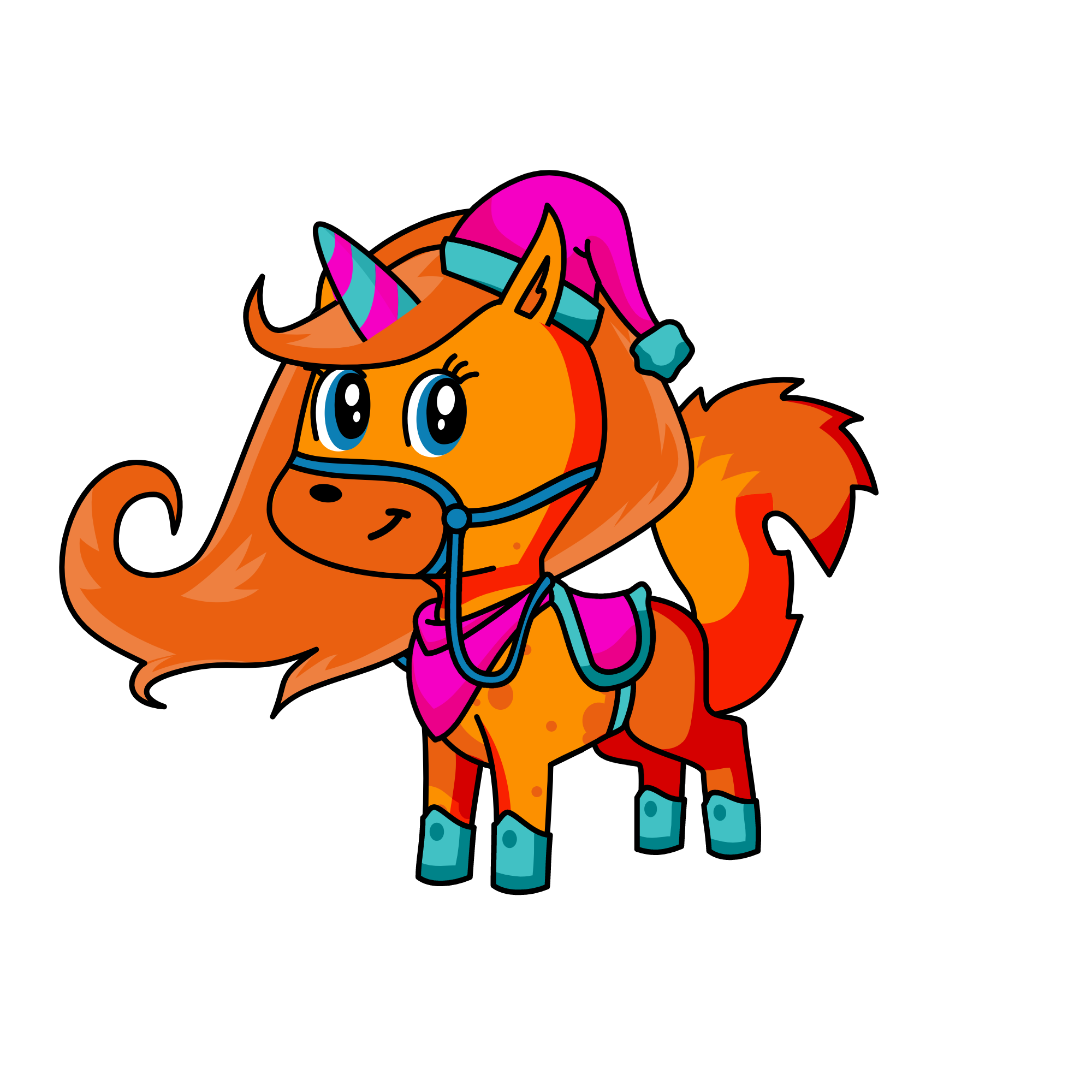 rose, the unicorn