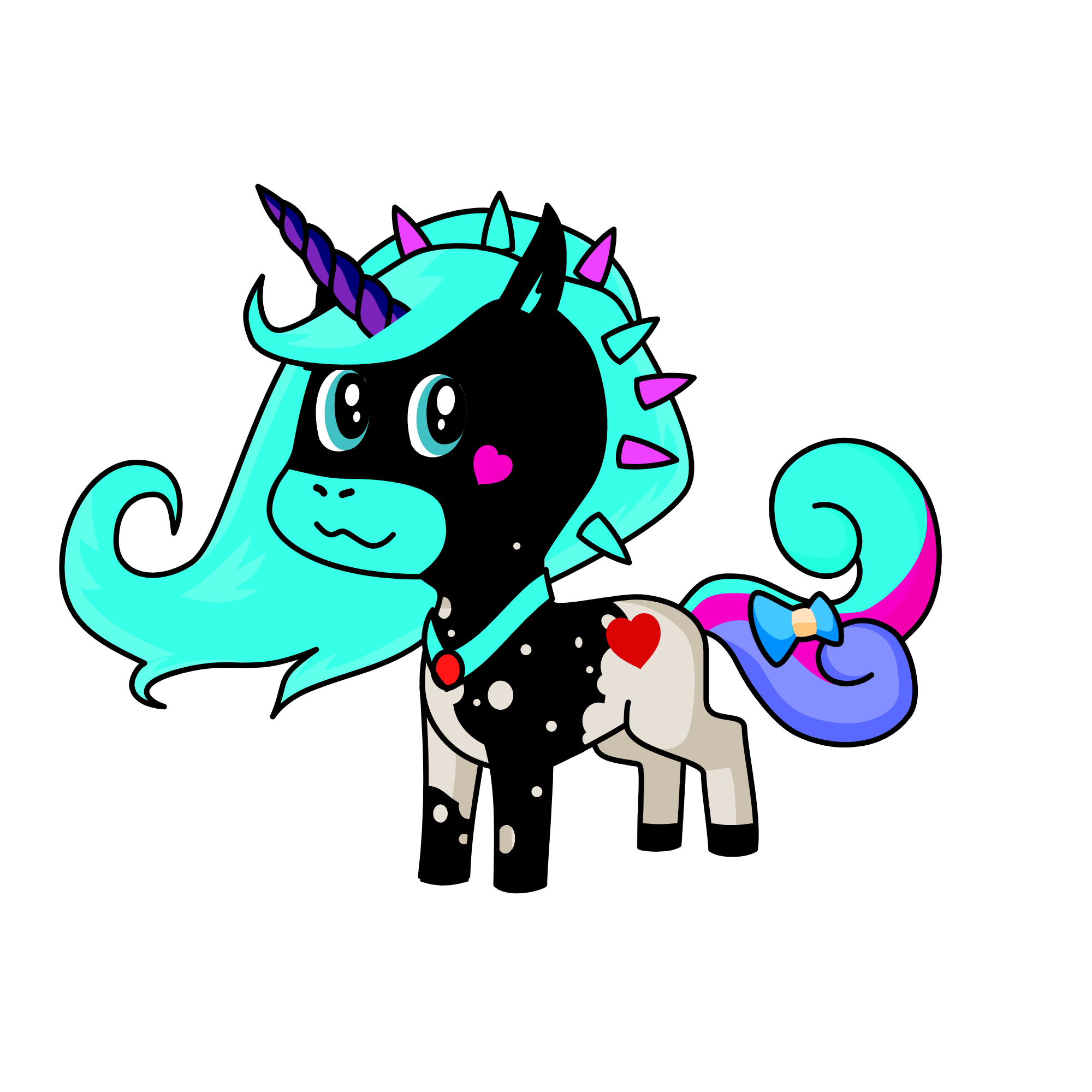 Luna , the unicorn
