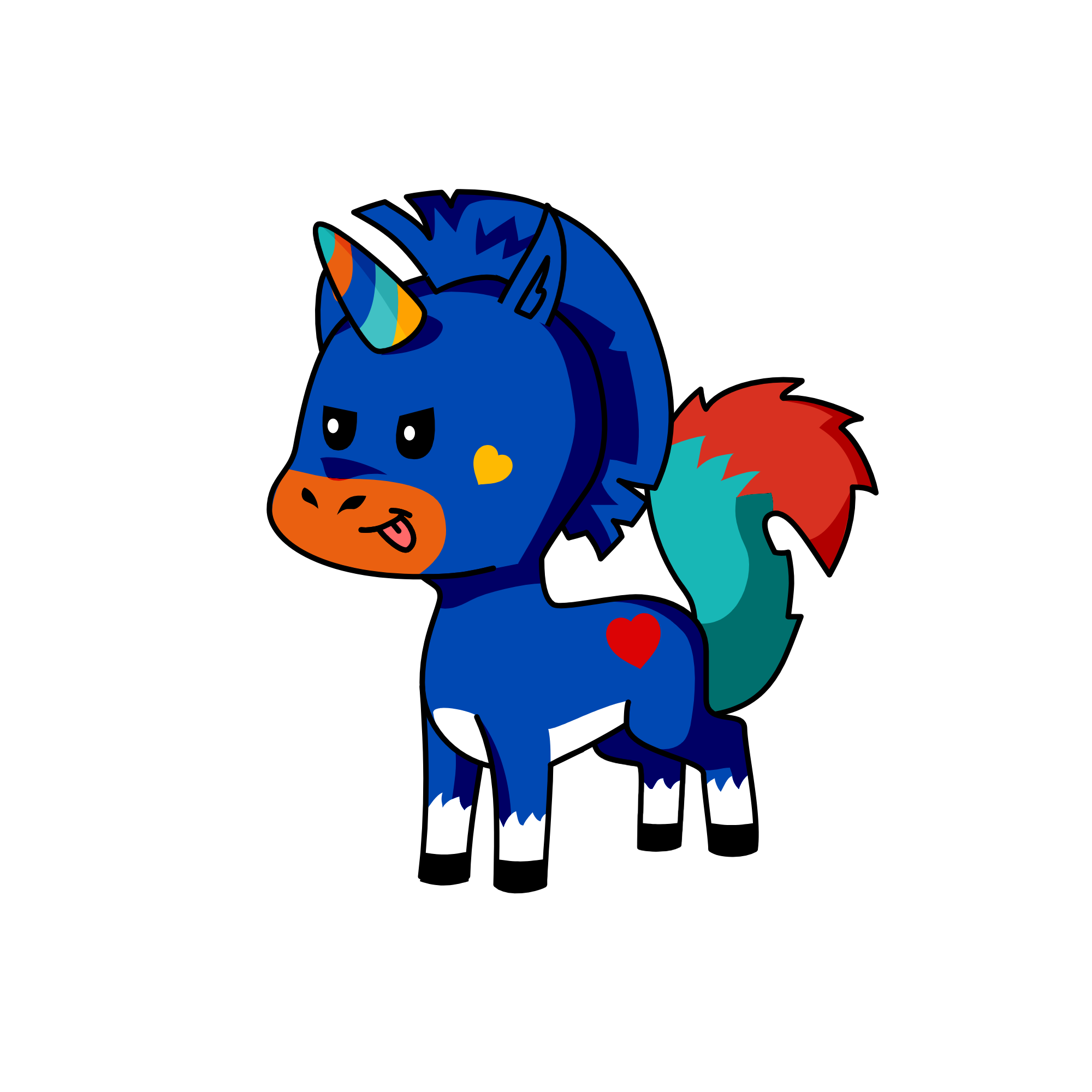 Ugly Duck, the unicorn