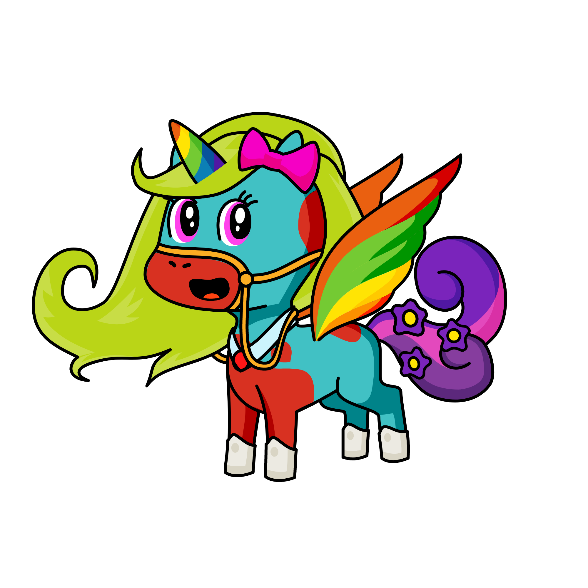 SHAREEN , the unicorn