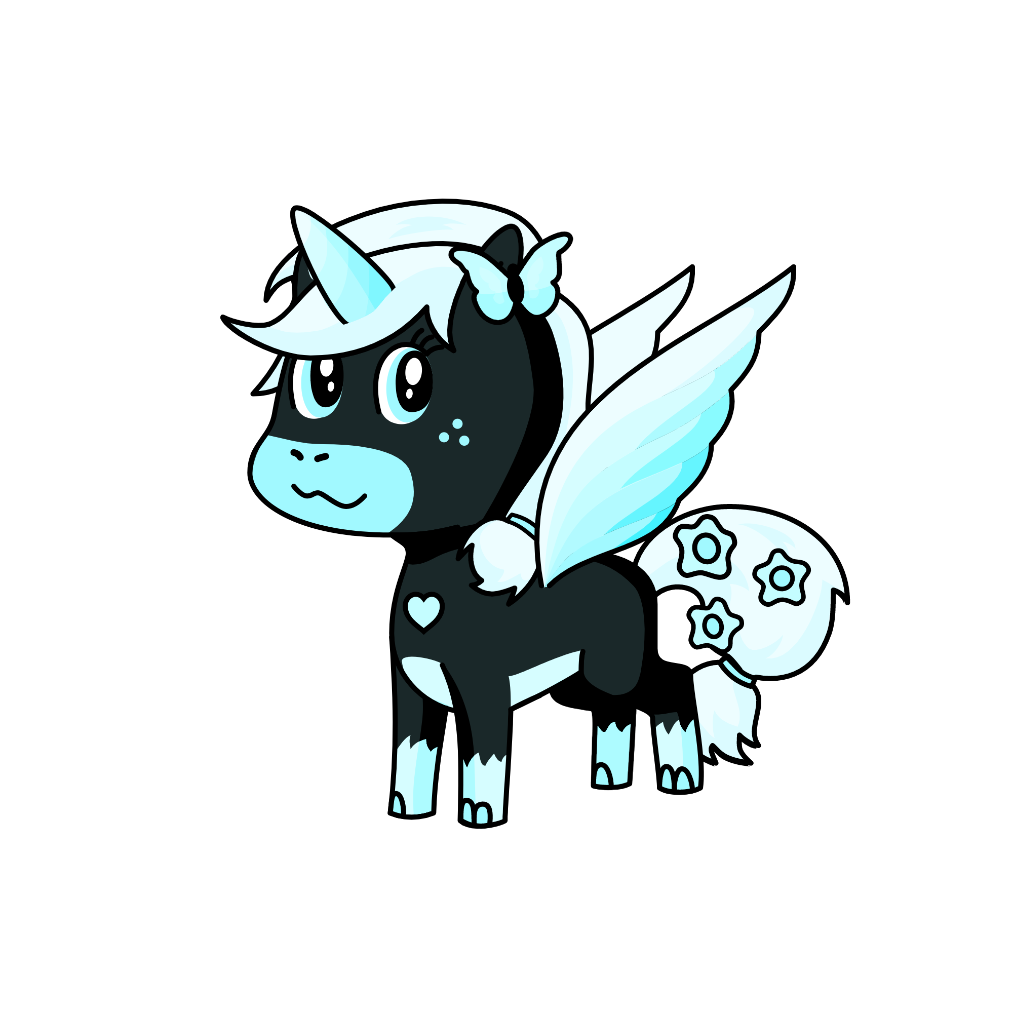 pastellas bella 3, the unicorn