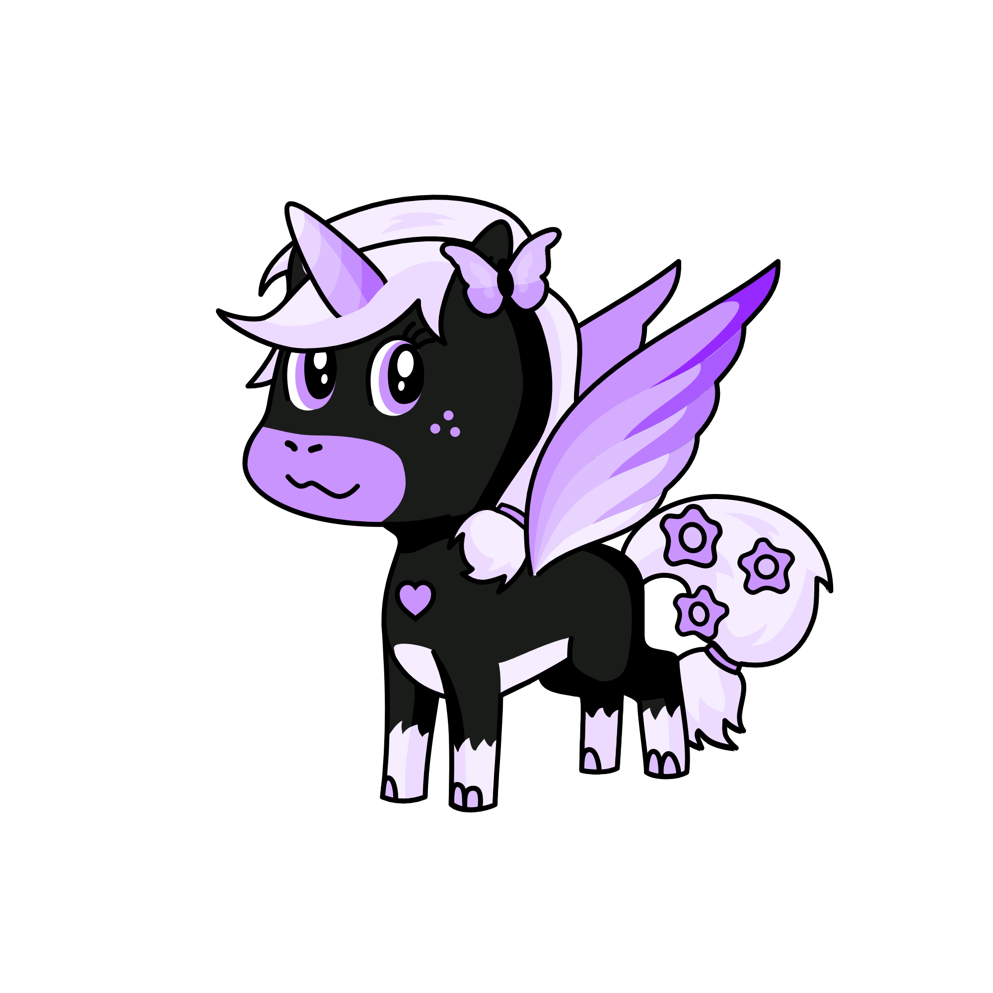 pastellas bella 4, the unicorn