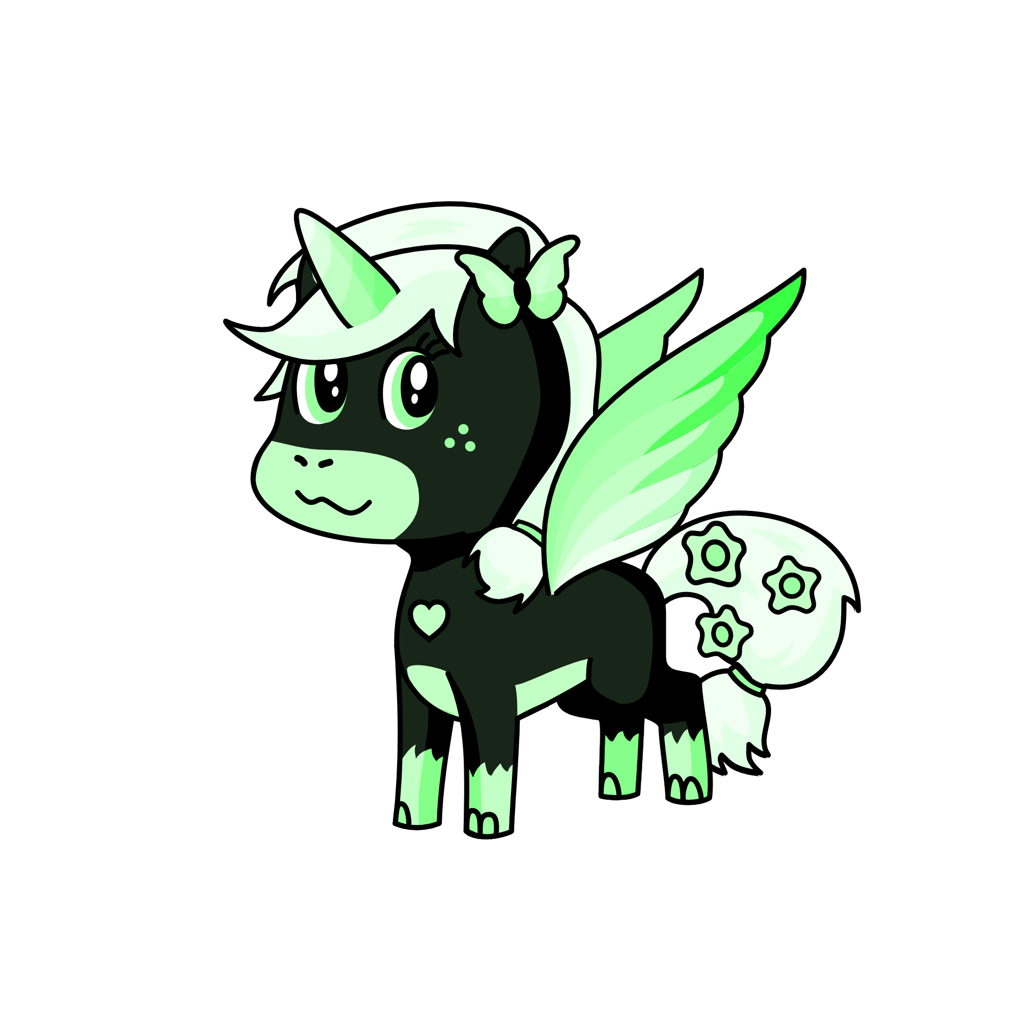 pastellas bella 5, the unicorn