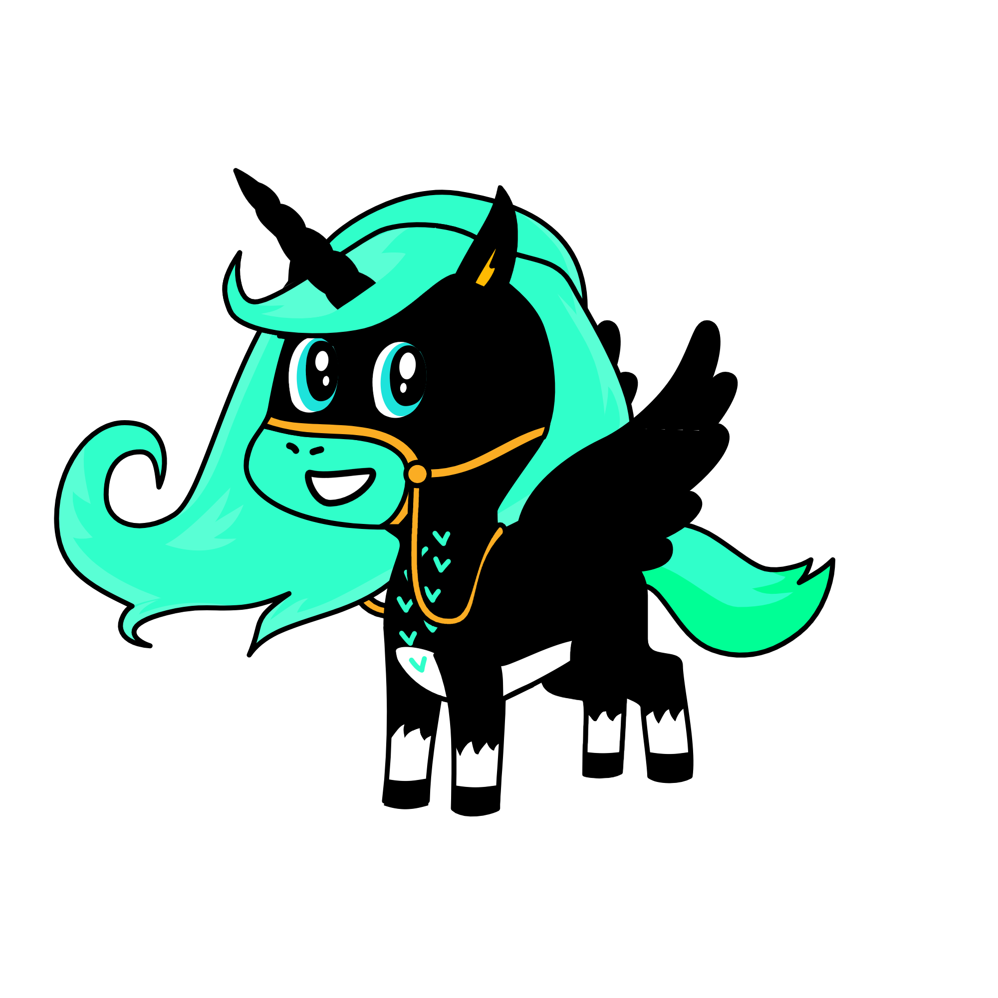menta , the unicorn