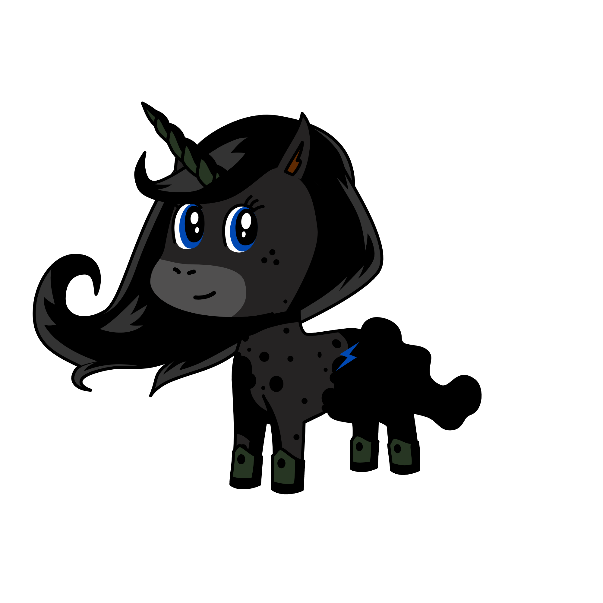 The Crystal Call On How To Get Wings, the unicorn