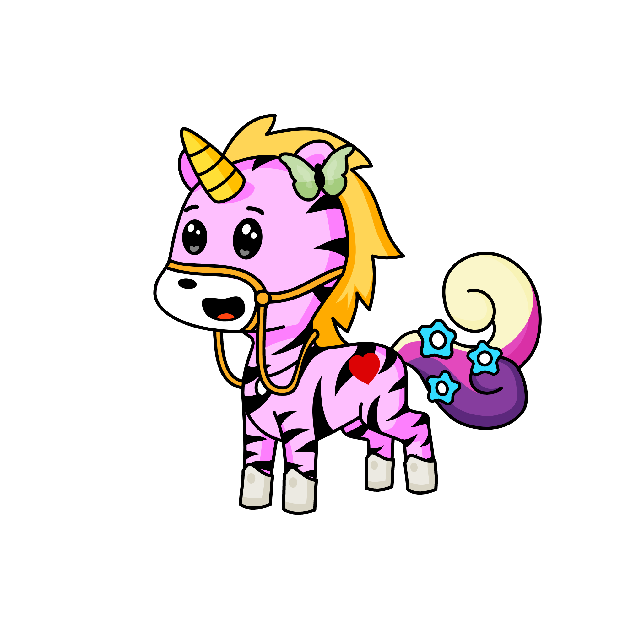 Rosy, the unicorn