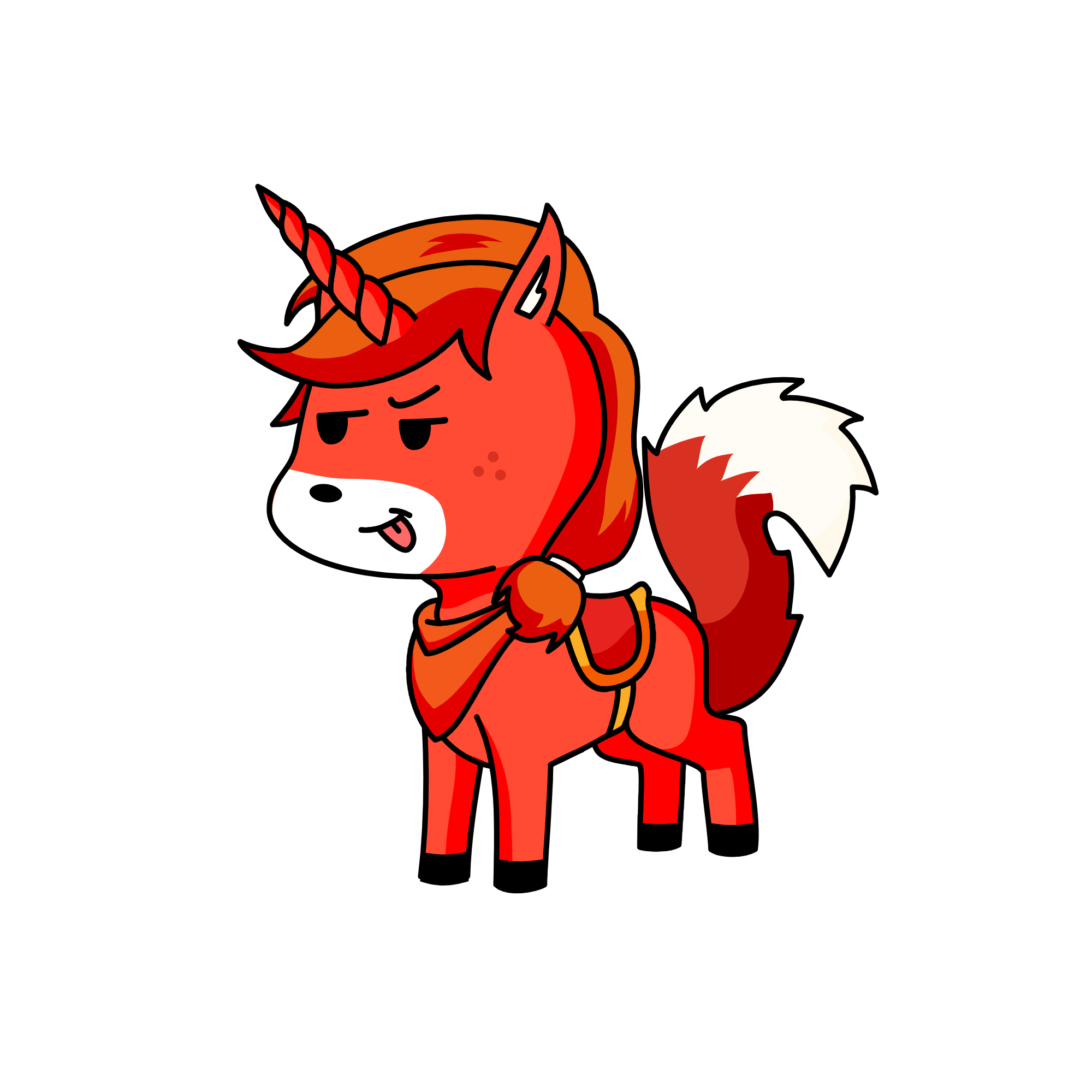 foxy, the unicorn