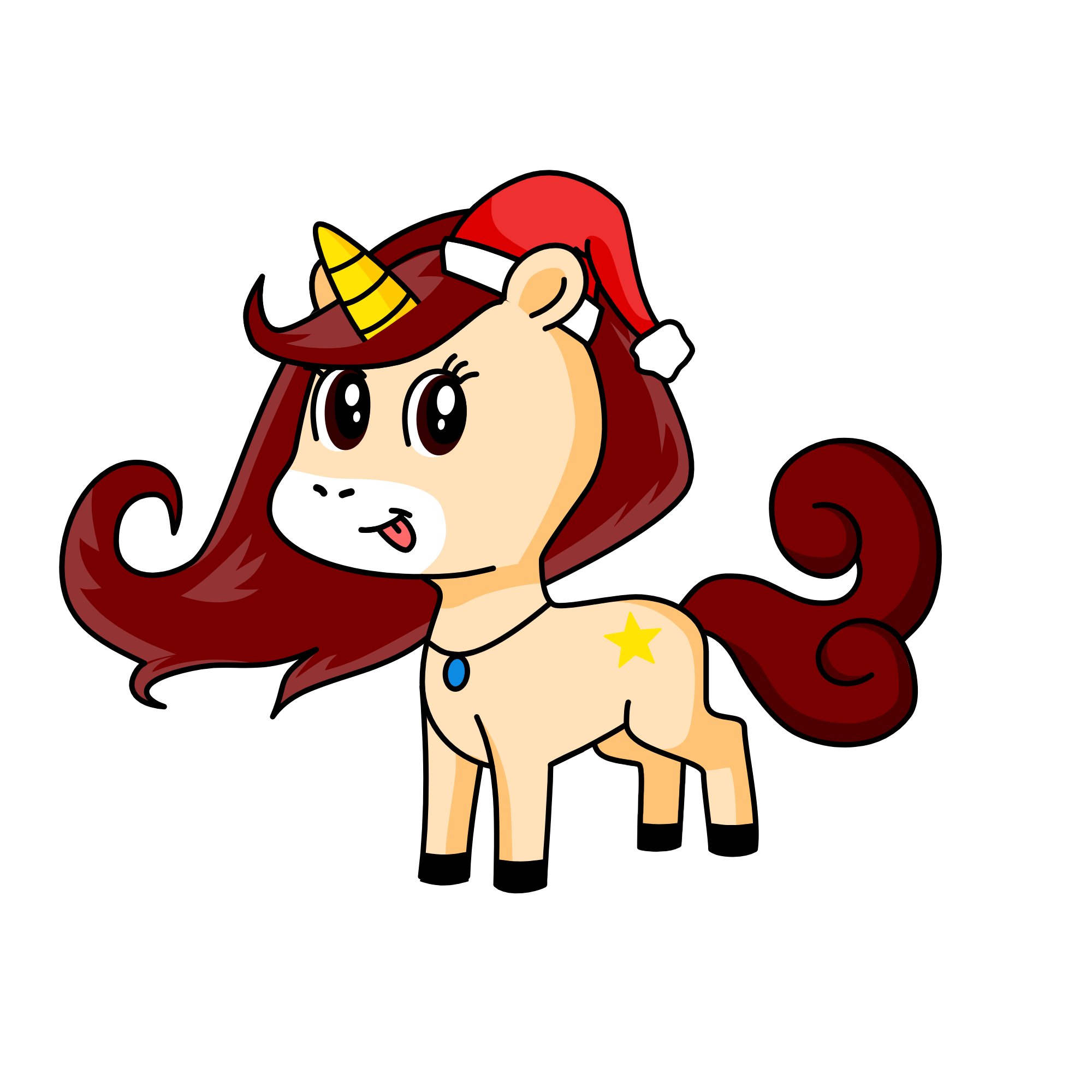 x-mas, the unicorn