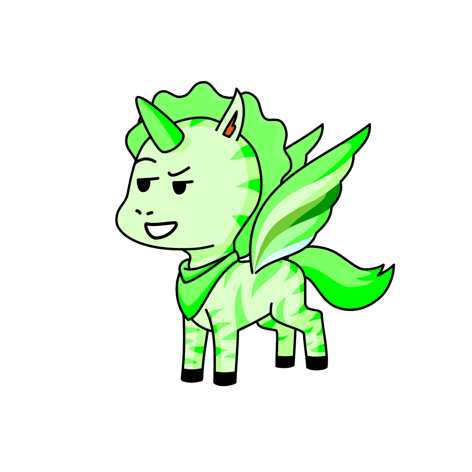 Verde, the unicorn