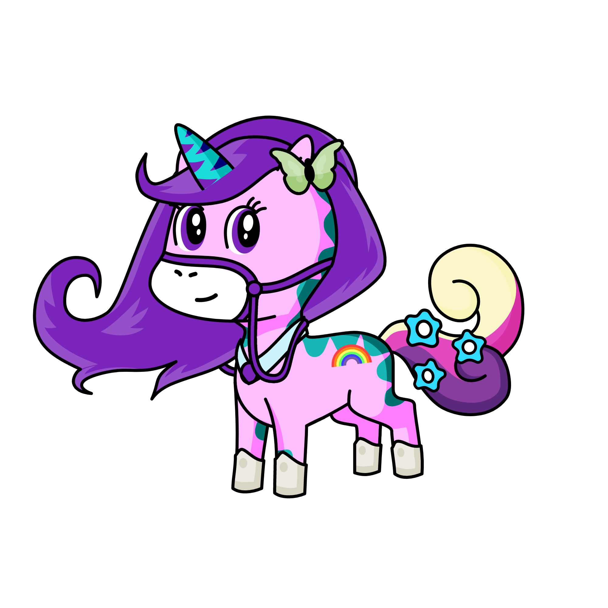 arco iris, the unicorn