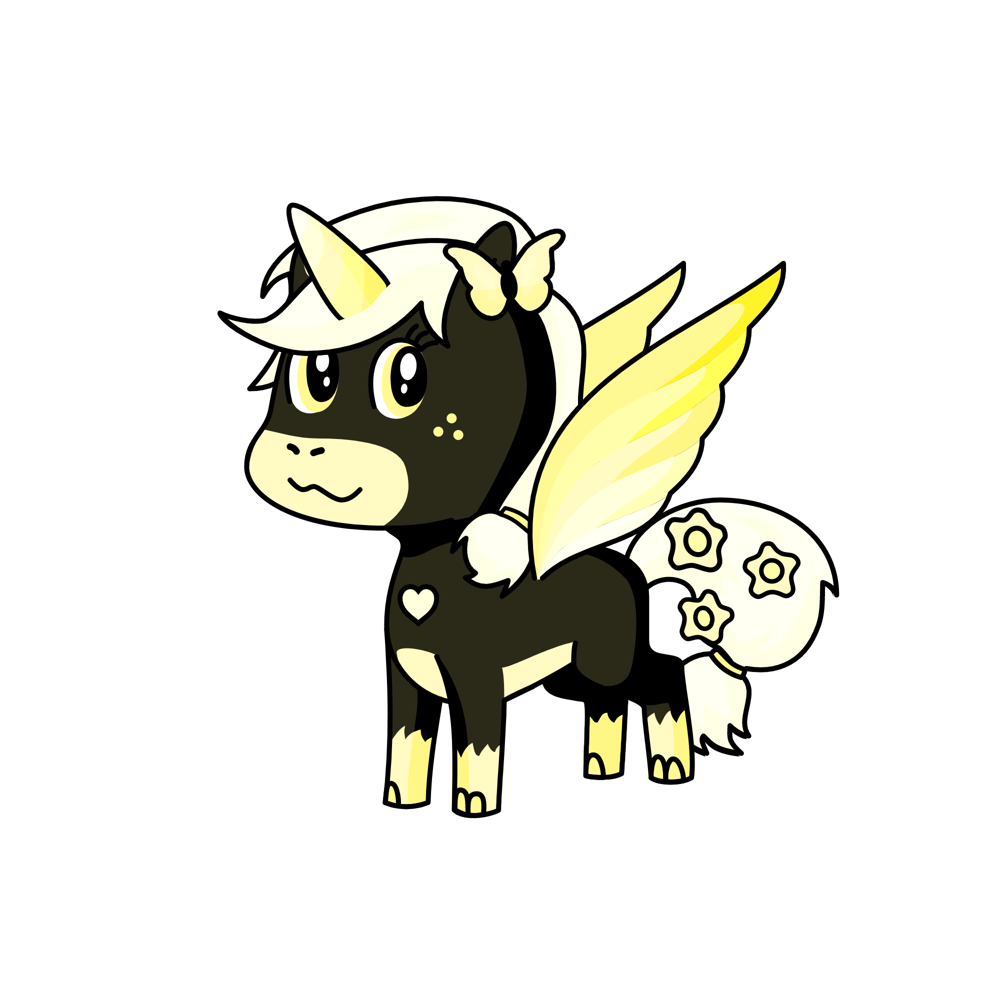 pastellas bella 6, the unicorn