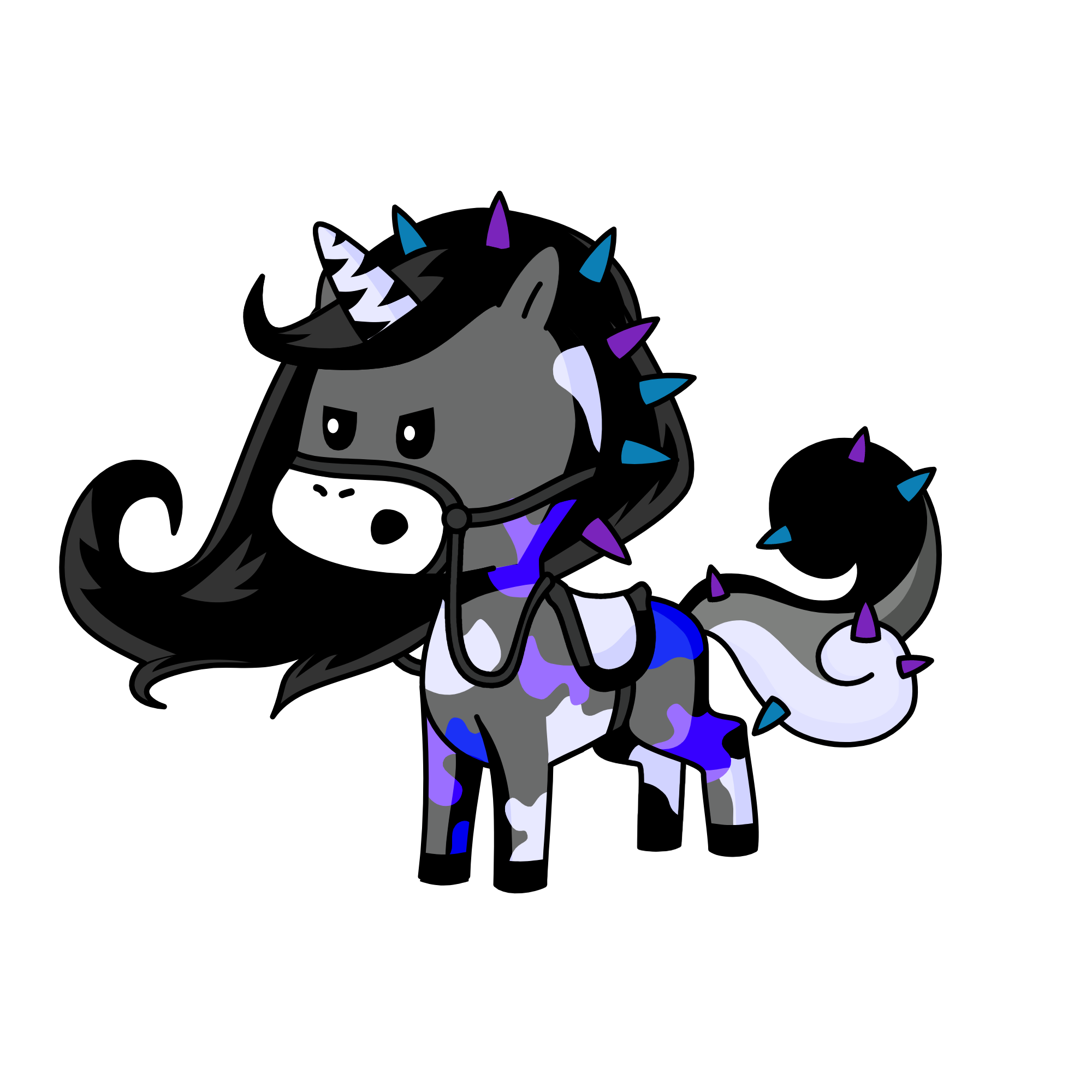 Midnight, the unicorn