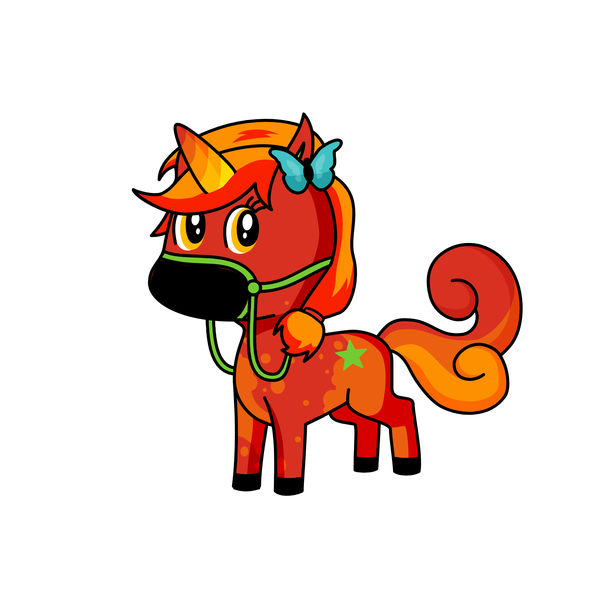 fiery, the unicorn