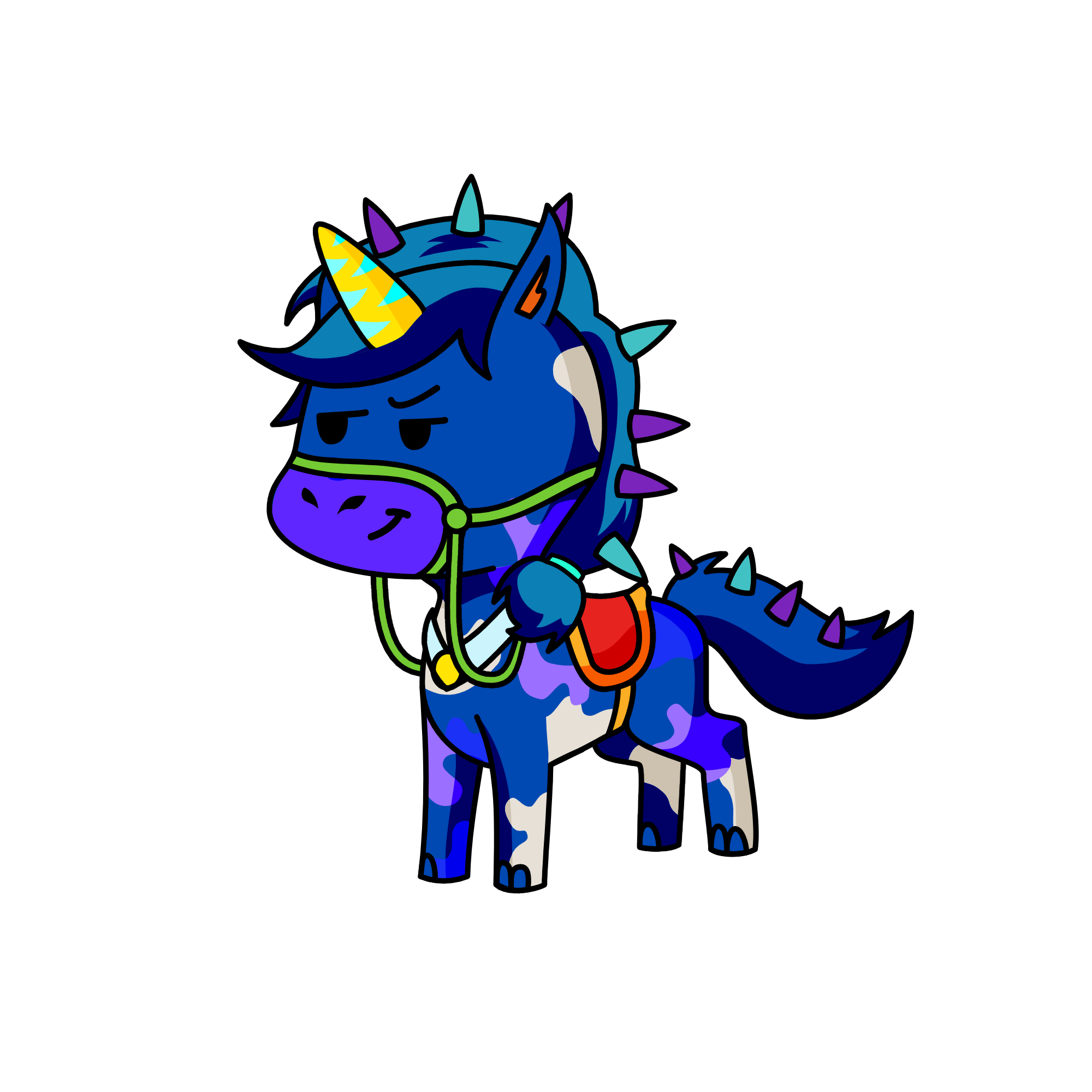 Astrid (nickname:Ara), the unicorn