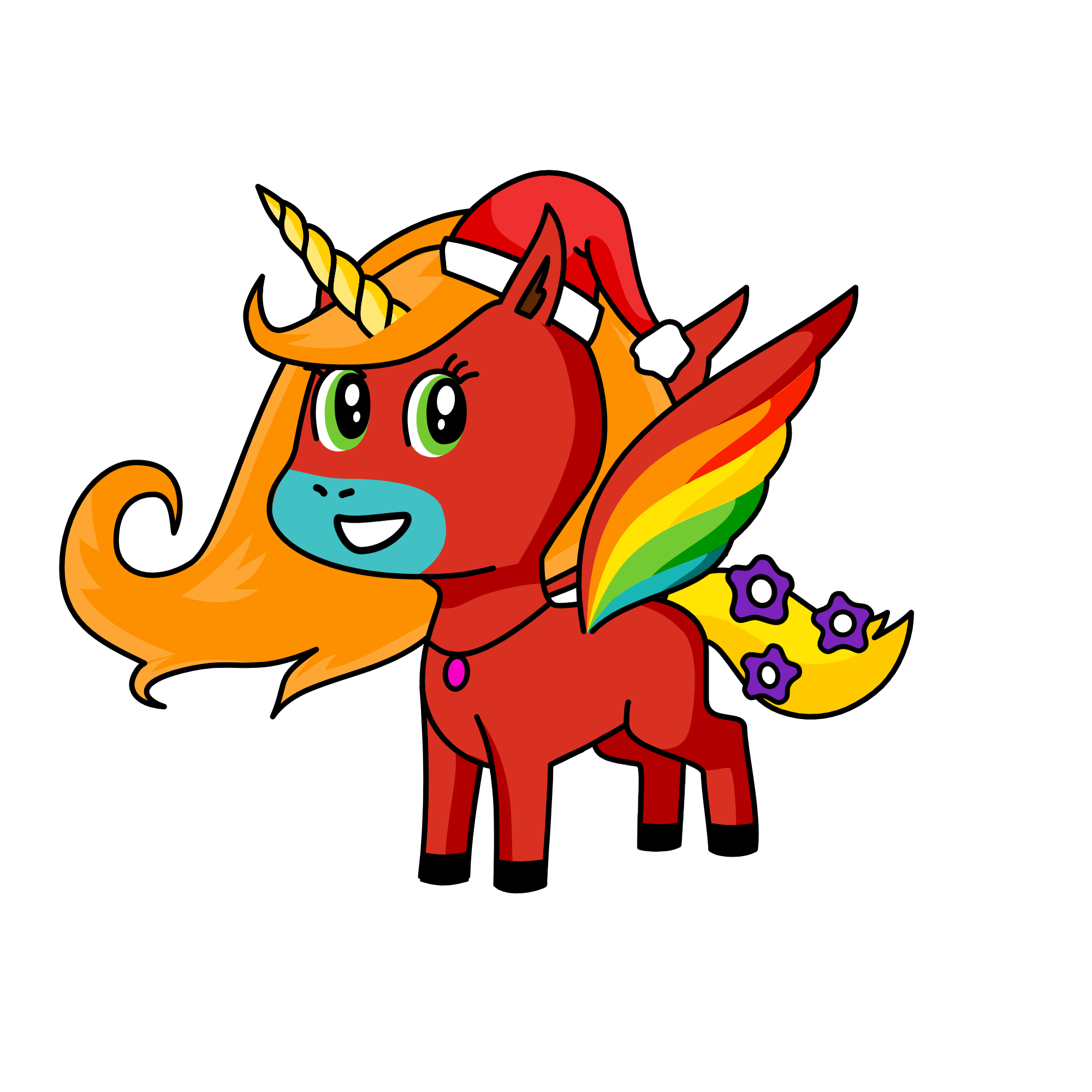 Rainbow high, the unicorn