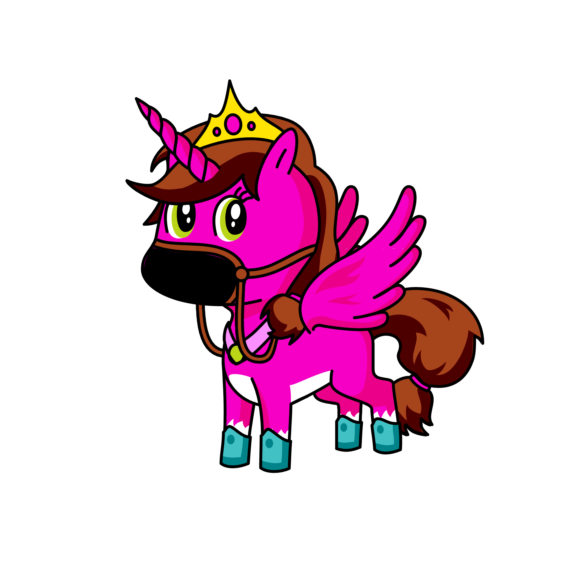 A.J, the unicorn
