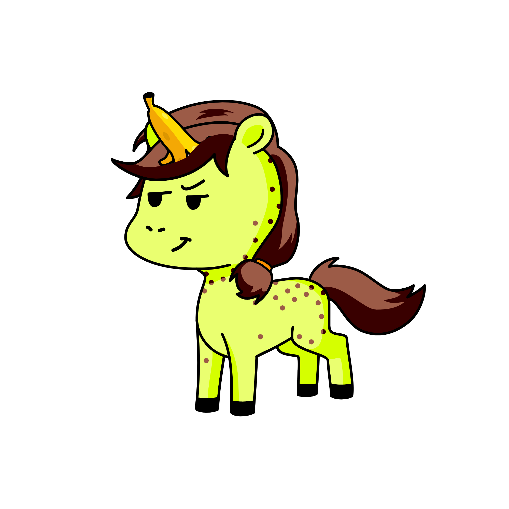 Banana , the unicorn