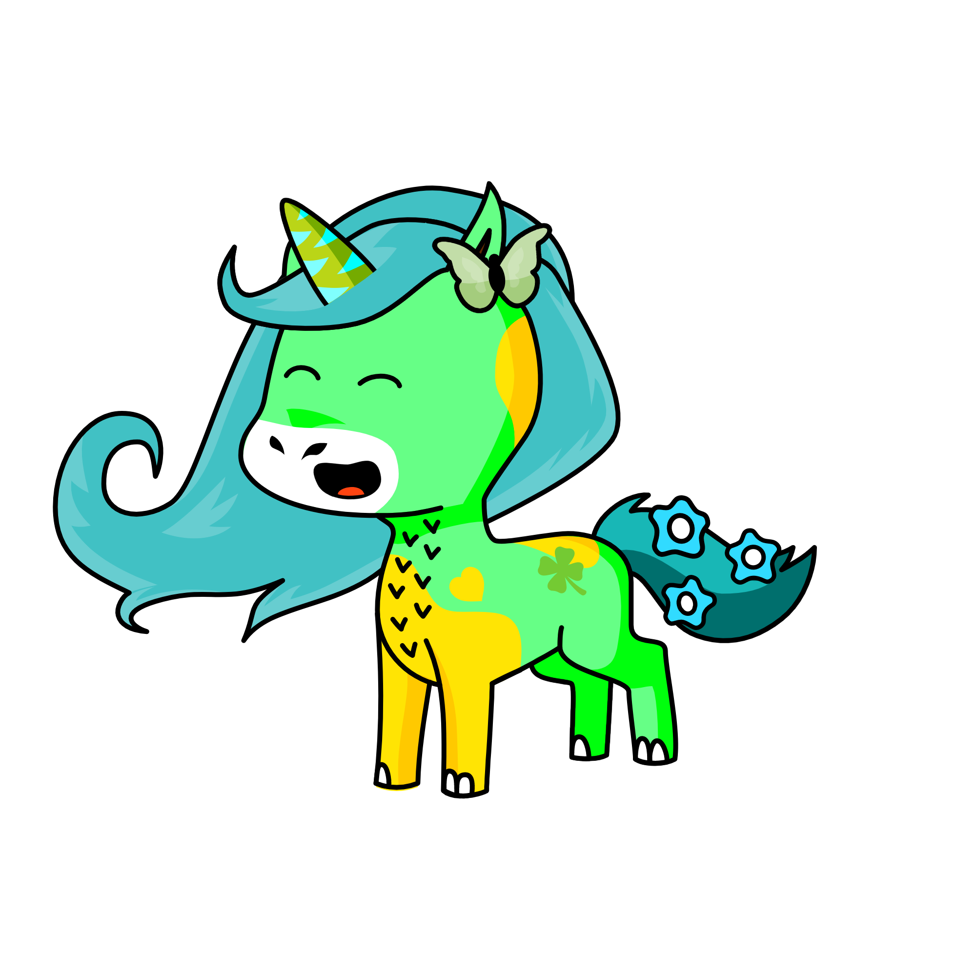 Mrs. Unicorn of Nature, the unicorn