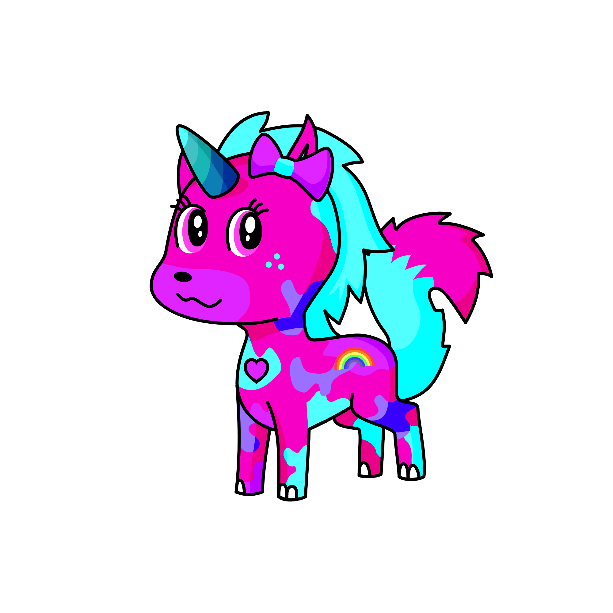 cake pop, the unicorn