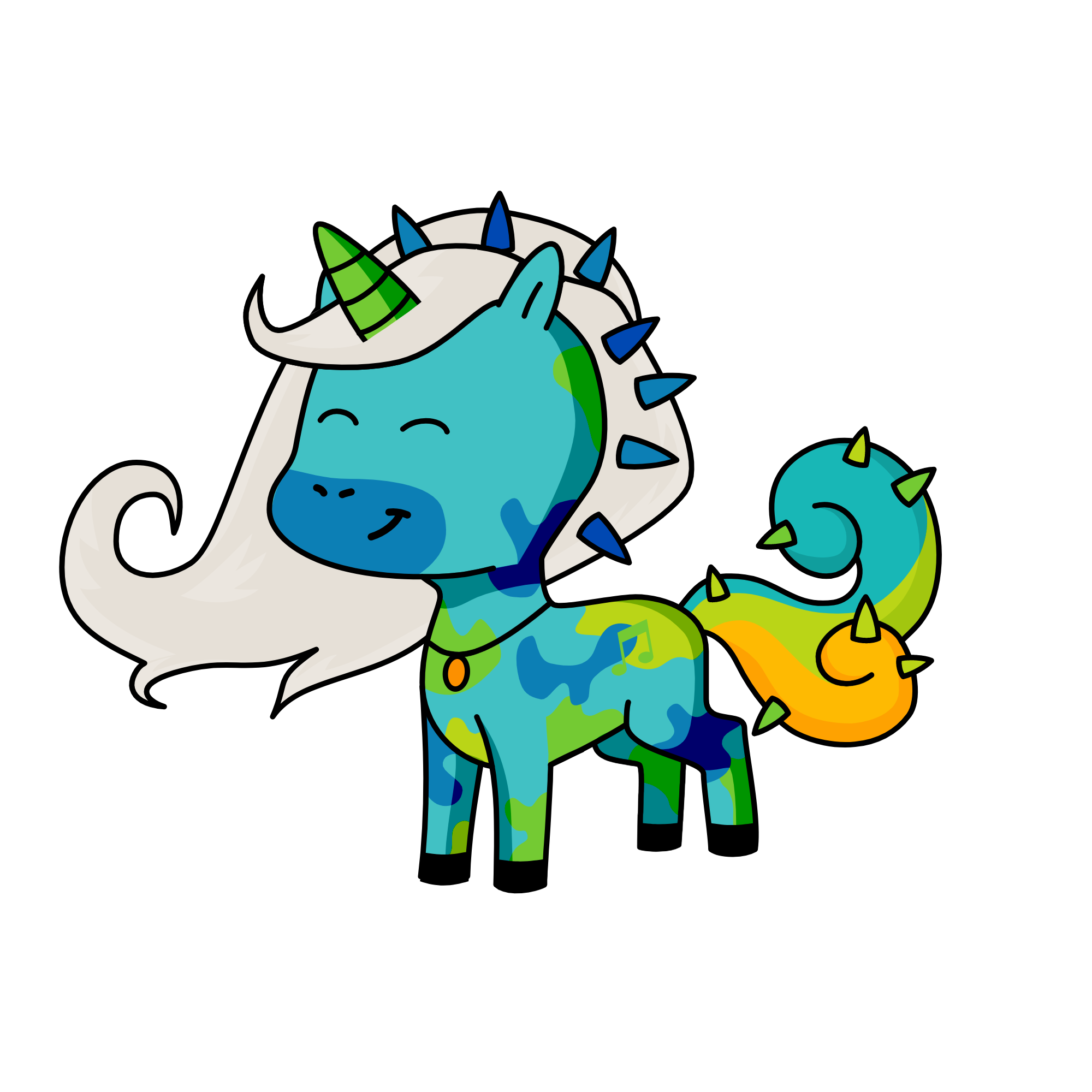 luna, the unicorn