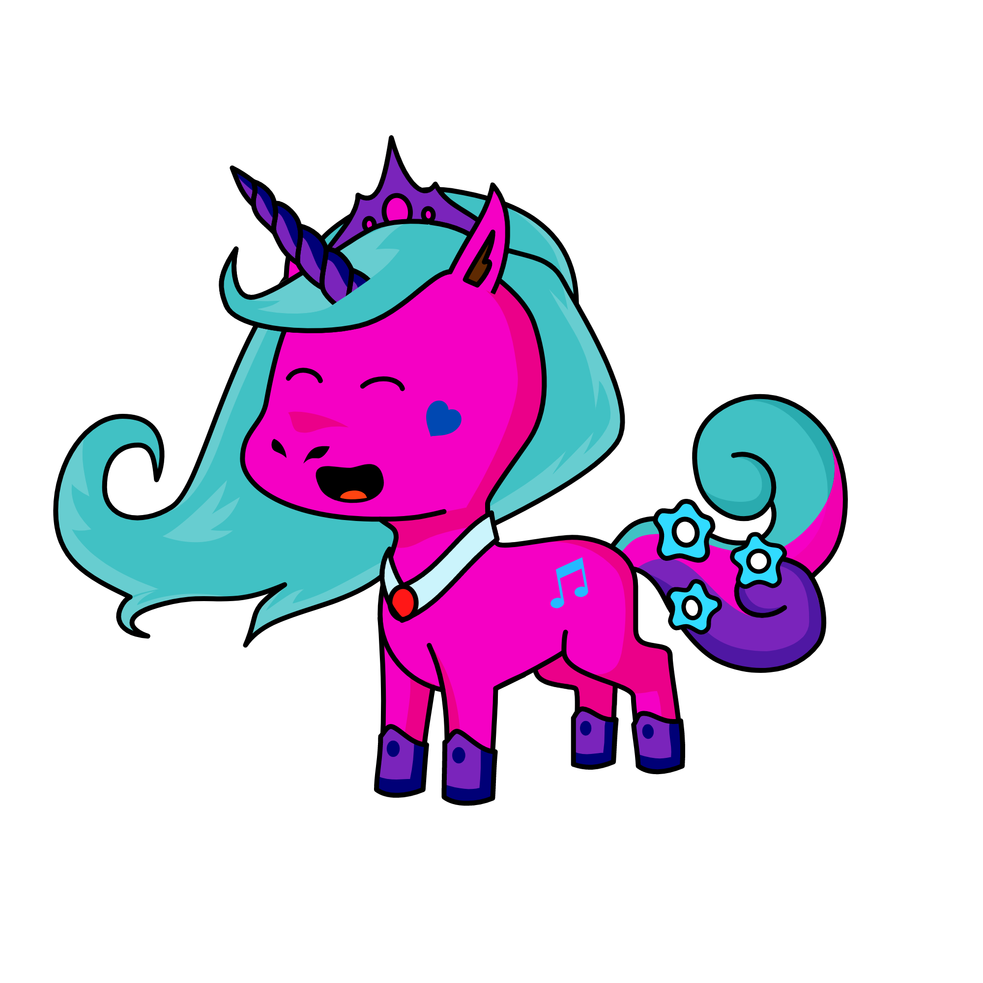 sunny, the unicorn