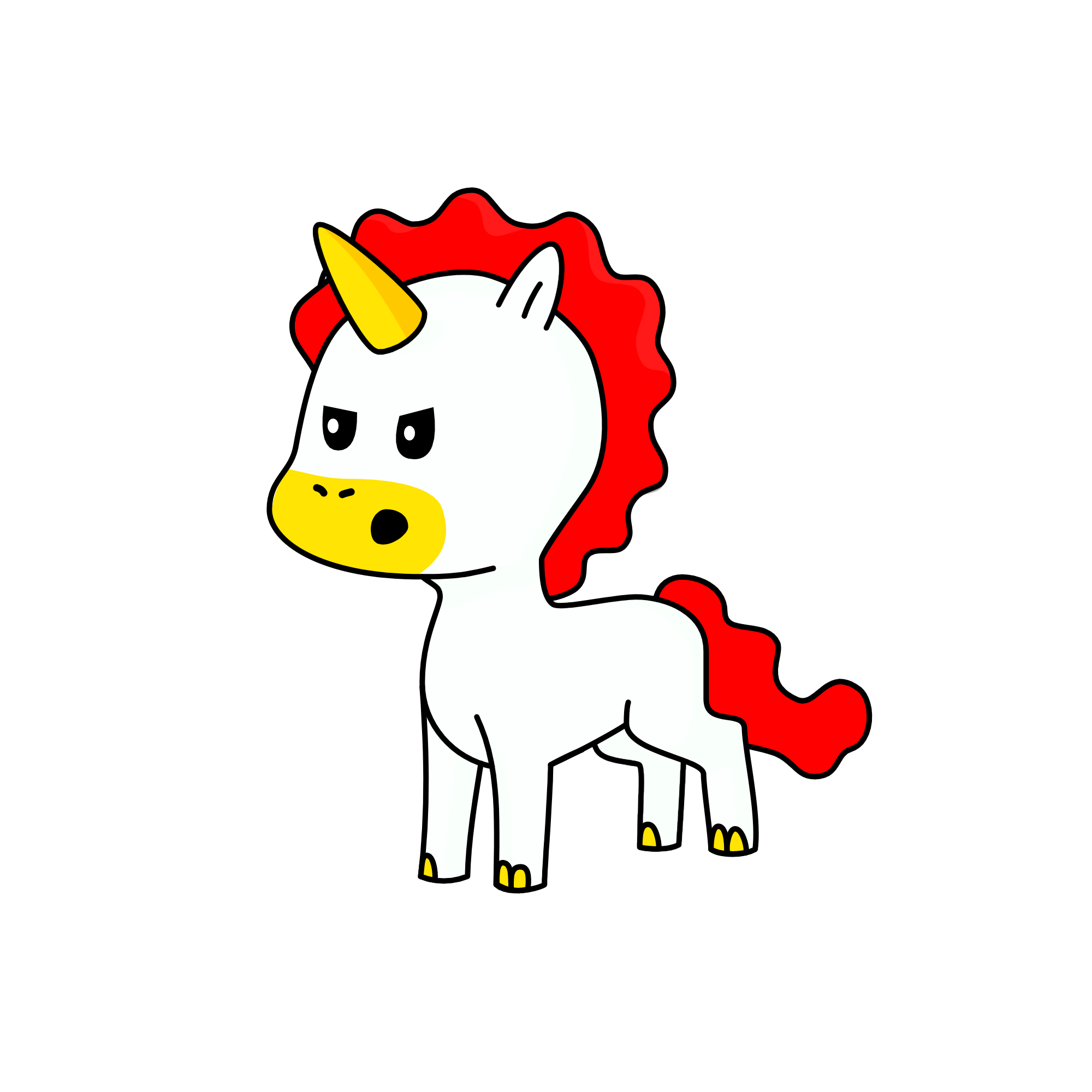 stray 🦄🐔, the unicorn