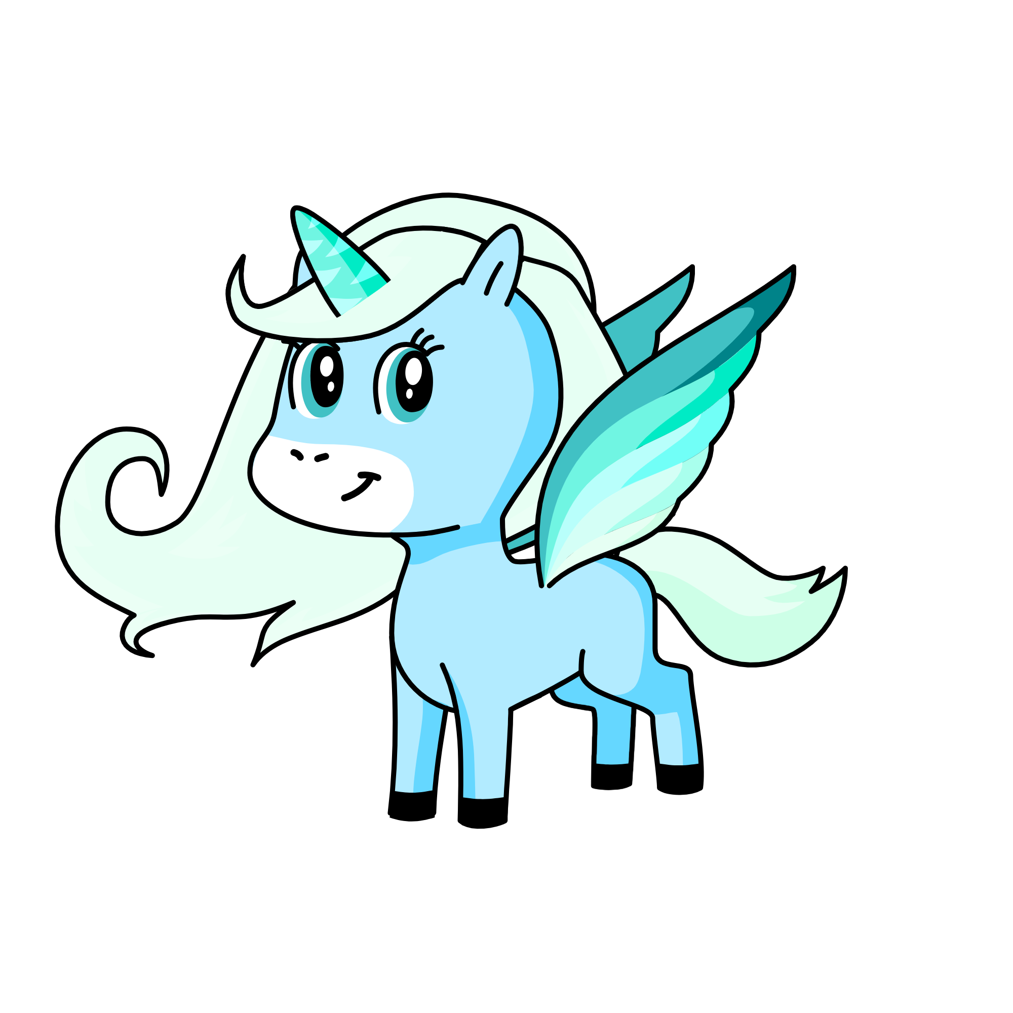 Kylie Skylar, the unicorn
