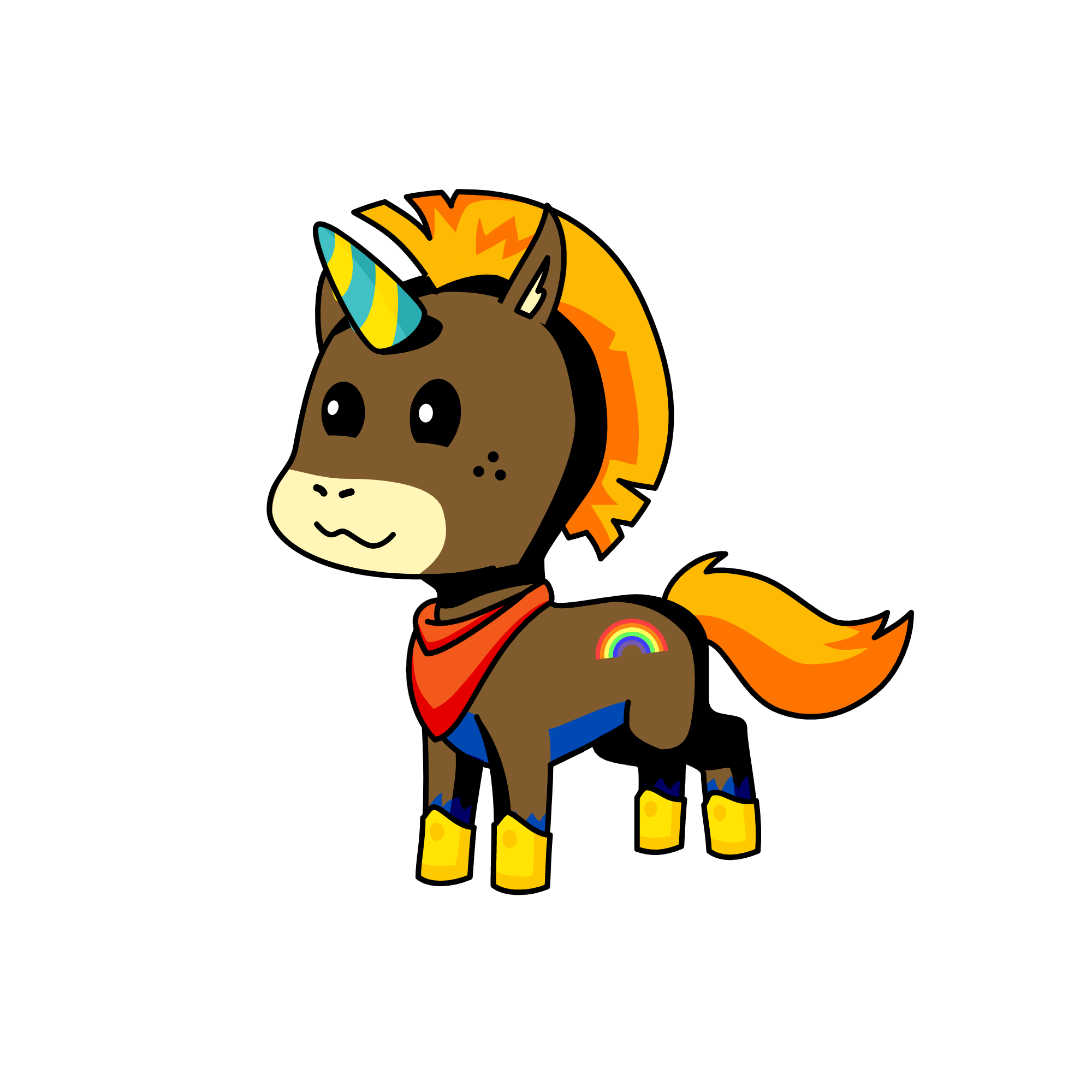 Luff, the unicorn