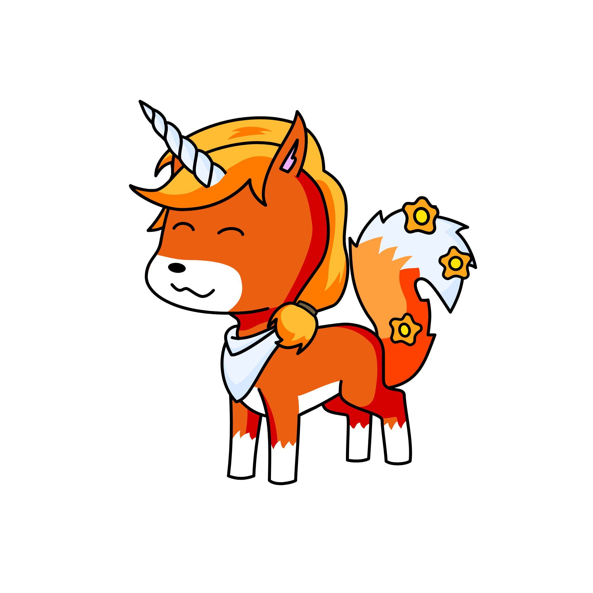 Fox, the unicorn