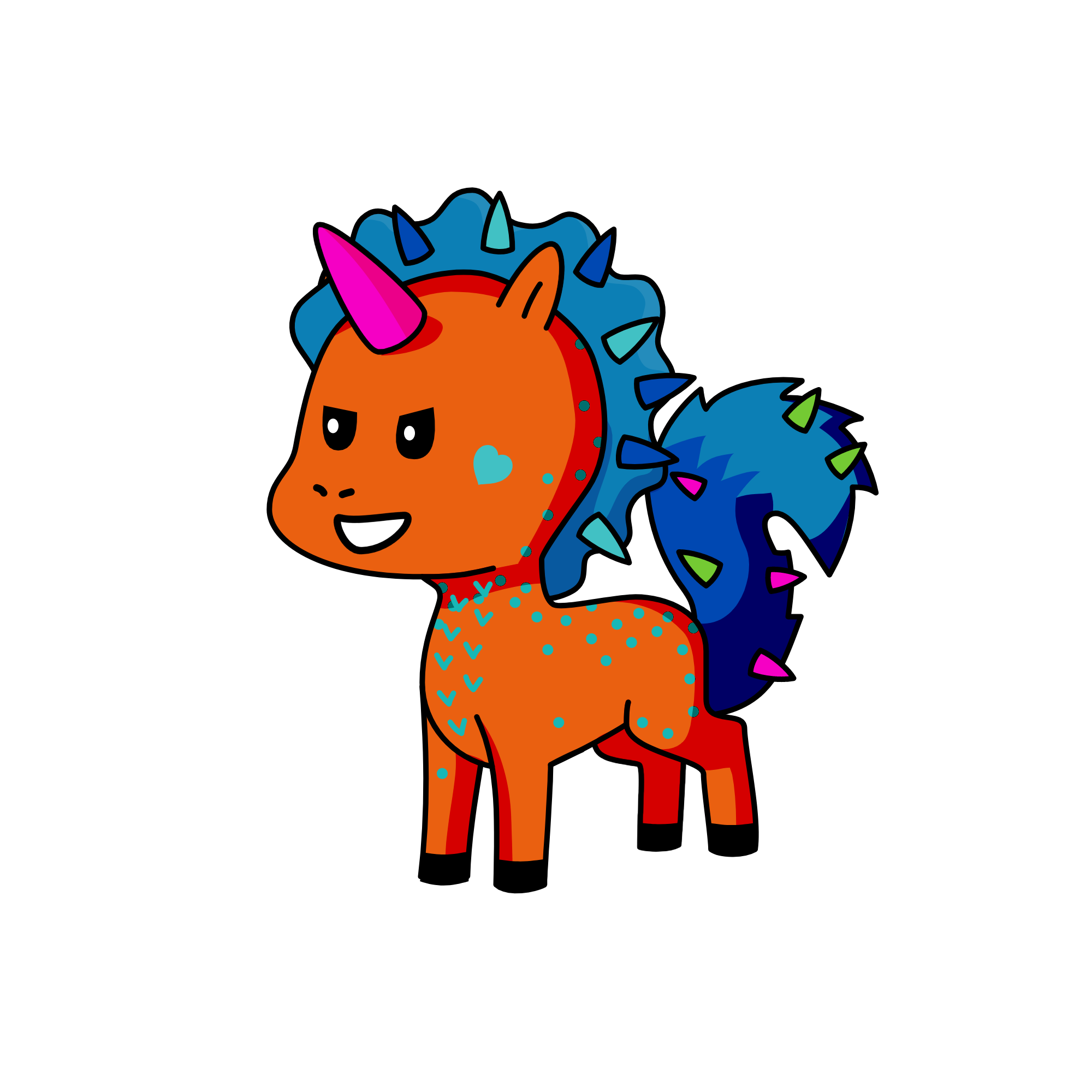 Seven, the unicorn