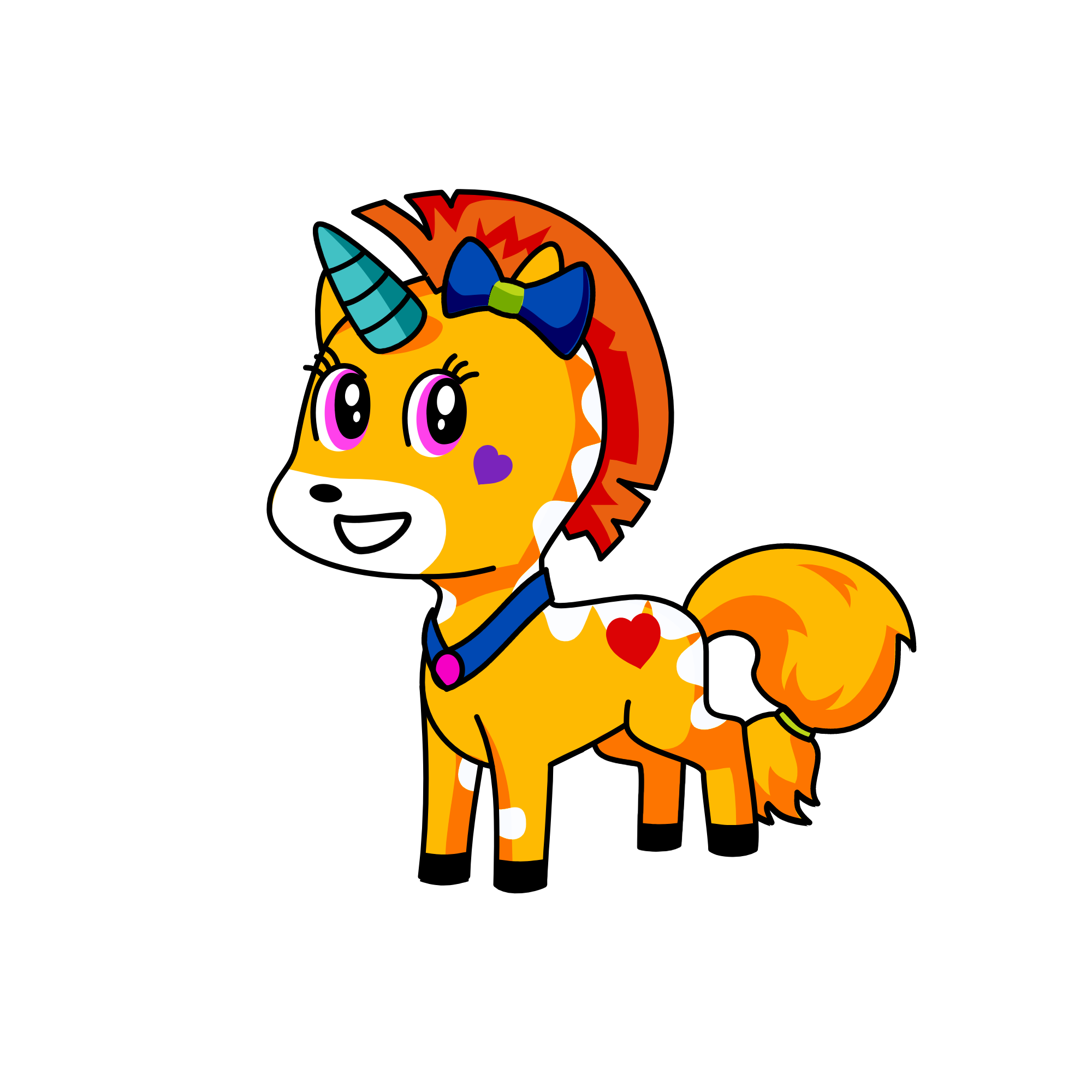 random, the unicorn