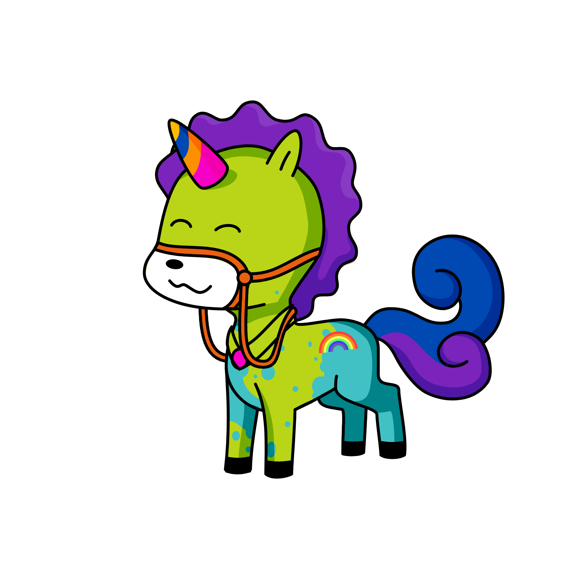 quinky, the unicorn
