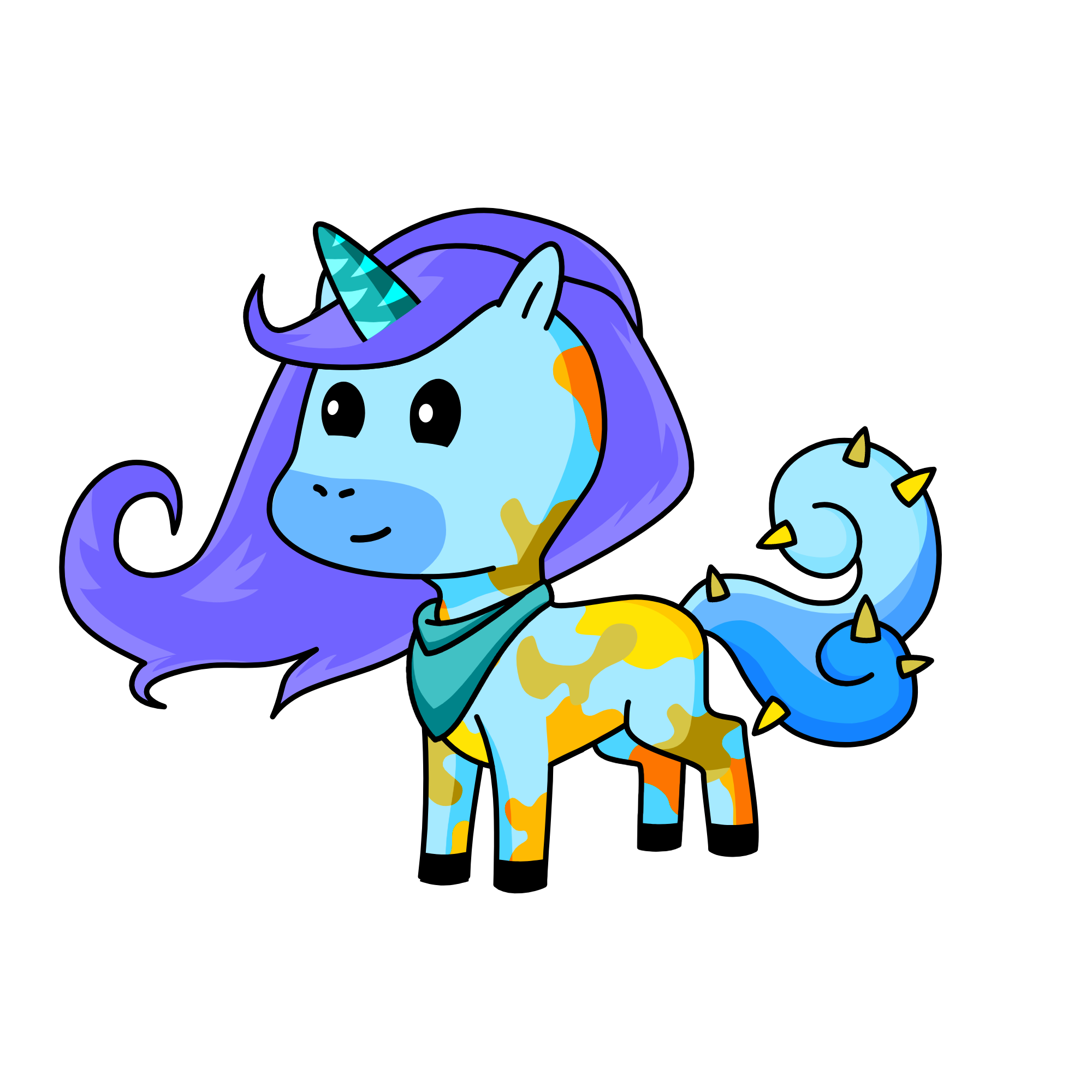 Wings to The Shore, the unicorn