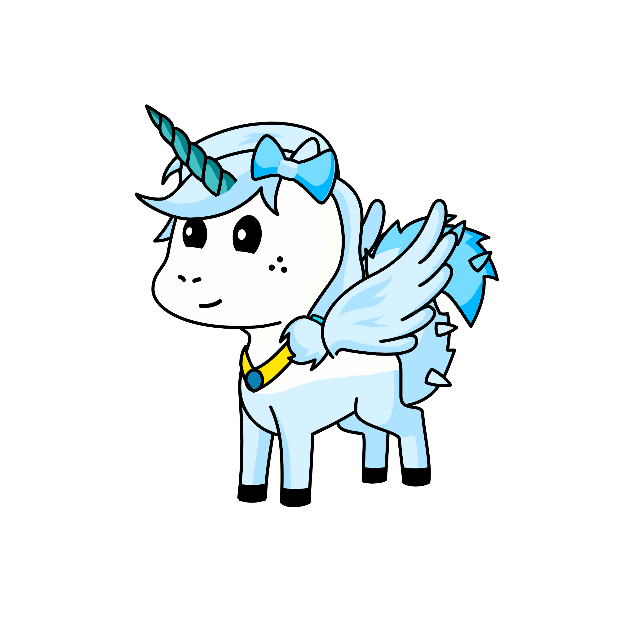 Emily Snowflake, the unicorn