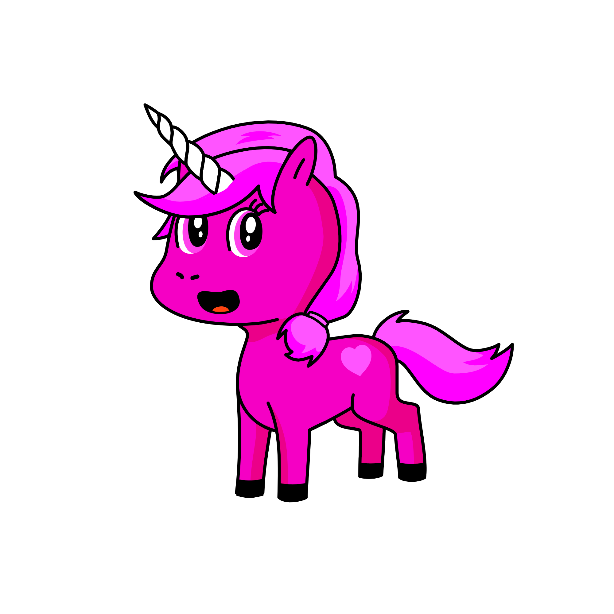 Pinkie Pie, the unicorn