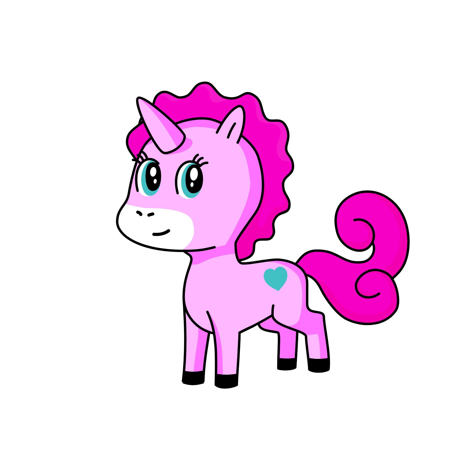 Pinkie Pie (Requested by Andi), the unicorn
